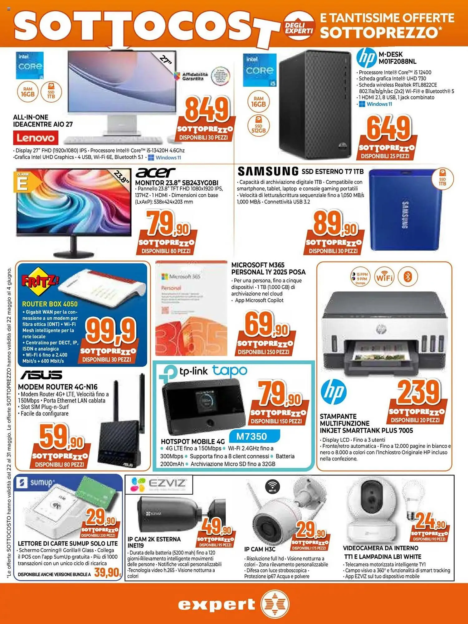 Volantino Expert da 22 maggio a 31 maggio di 2025 - Pagina del volantino 12