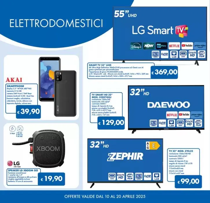 Grande riapertura Aprilia da 10 aprile a 20 aprile di 2025 - Pagina del volantino 24