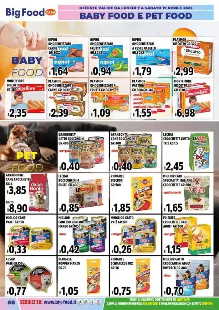 Buona Pasqua da 7 aprile a 19 aprile di 2025 - Pagina del volantino 60