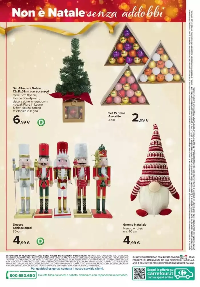 Catalogo addobbi e decori da 5 novembre a 24 dicembre di 2024 - Pagina del volantino 16