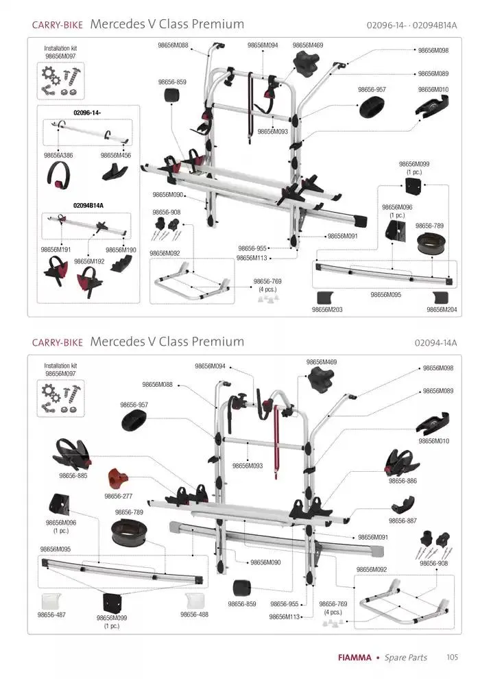 Spare parts catalogo 2025 da 14 gennaio a 31 dicembre di 2025 - Pagina del volantino 105
