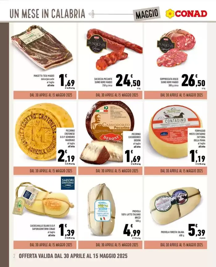 Un Mese in Calabria da 30 aprile a 31 maggio di 2025 - Pagina del volantino 2