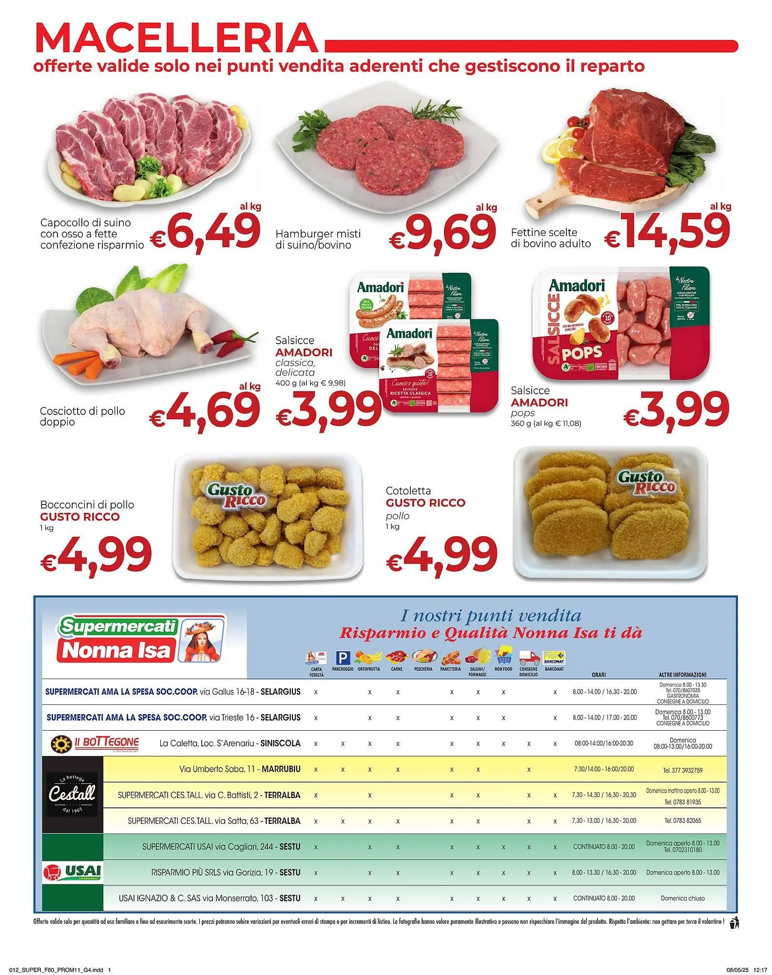 Volantino Supermercati Nonna Isa da 3 giugno a 15 giugno di 2025 - Pagina del volantino 14