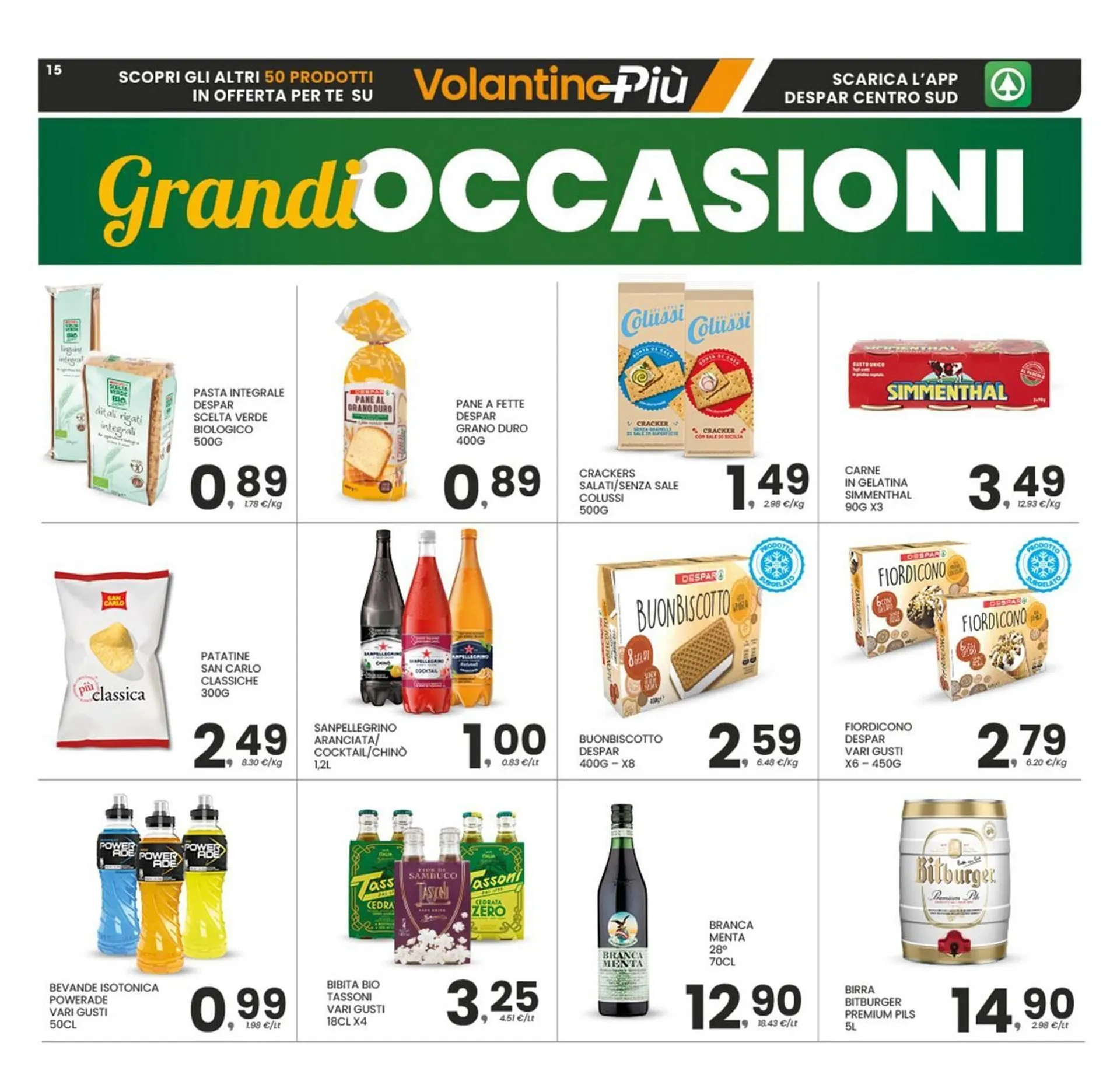 Volantino Despar da 4 agosto a 14 agosto di 2025 - Pagina del volantino 15