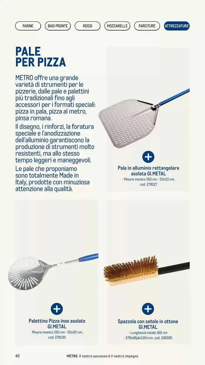 Catalogo Pizza And Gourmet 2025 da 9 maggio a 8 maggio di 2026 - Pagina del volantino 40