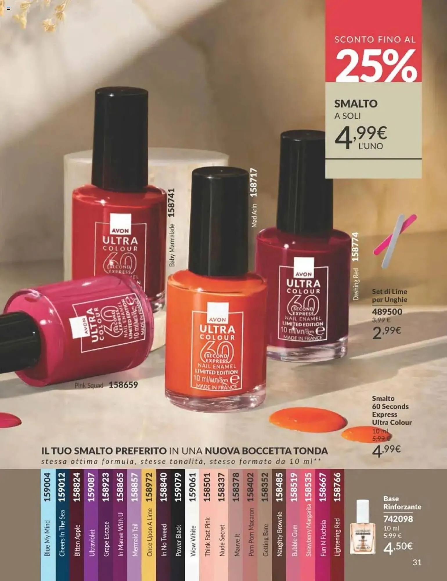 Catalogo Avon da 1 ottobre a 31 ottobre di 2025 - Pagina del volantino 31