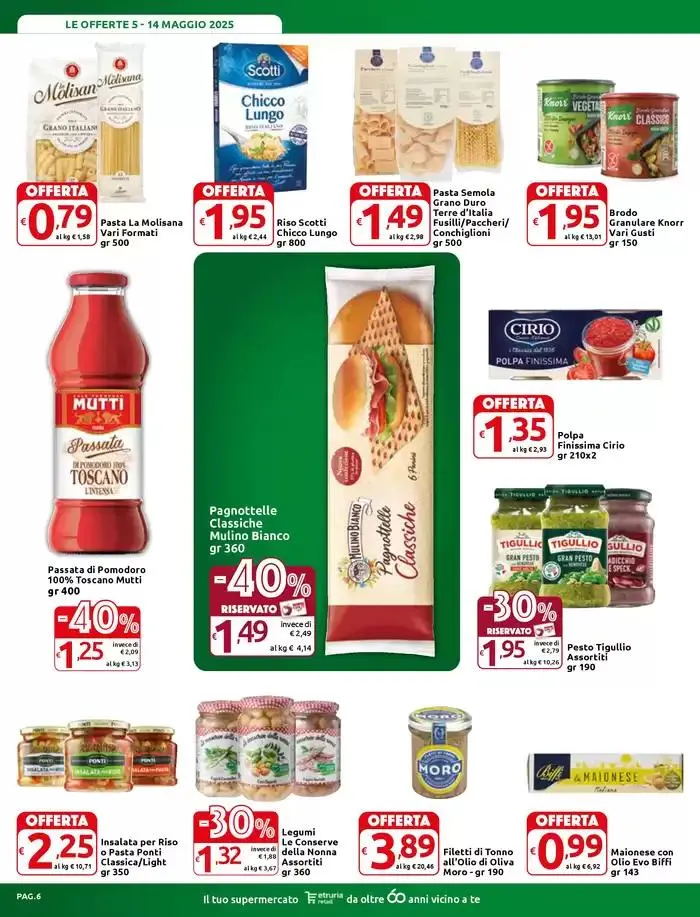 Sconti fino al 40% da 5 maggio a 14 maggio di 2025 - Pagina del volantino 6