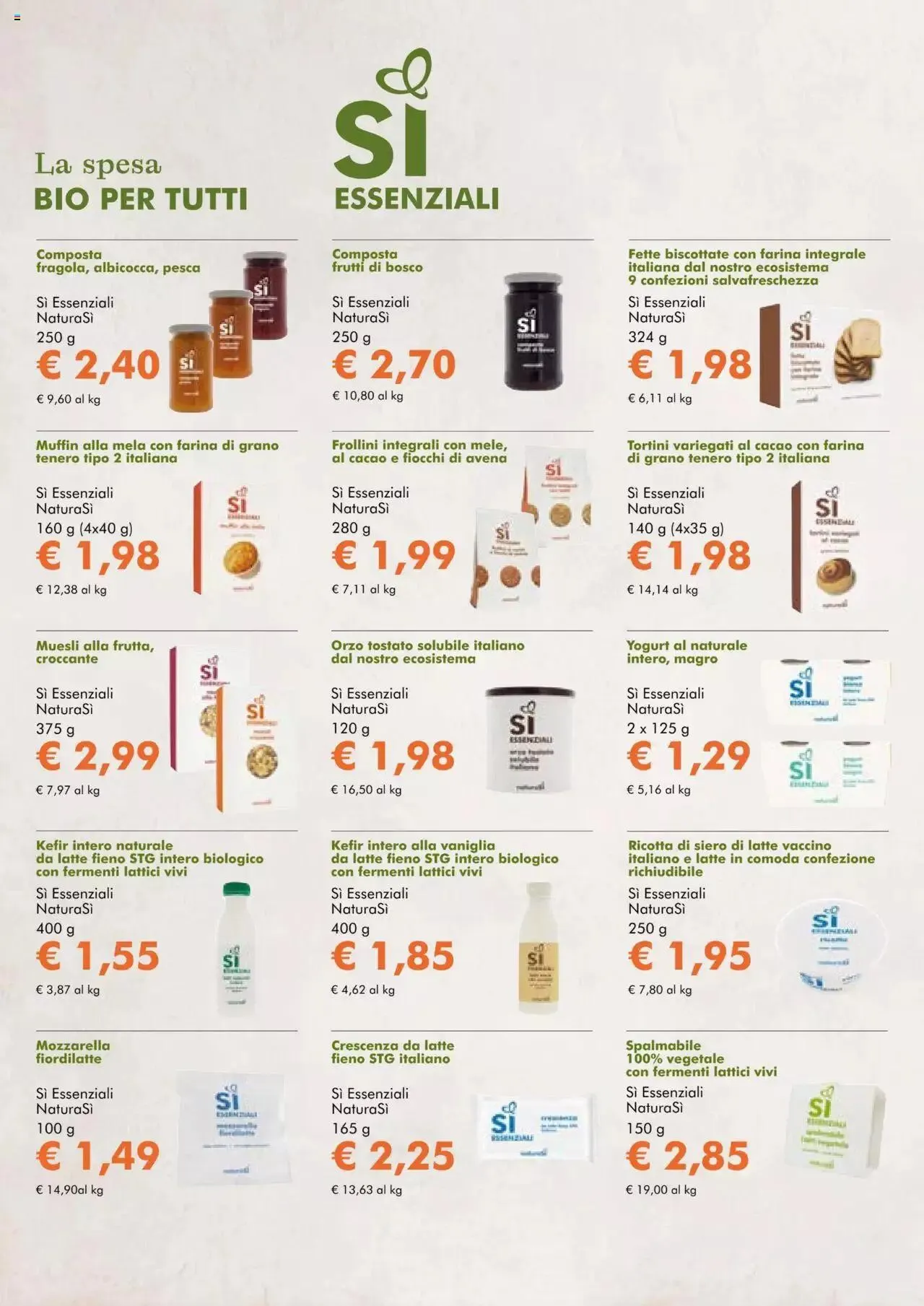 Volantino Natura Sì da 28 febbraio a 2 aprile di 2024 - Pagina del volantino 2