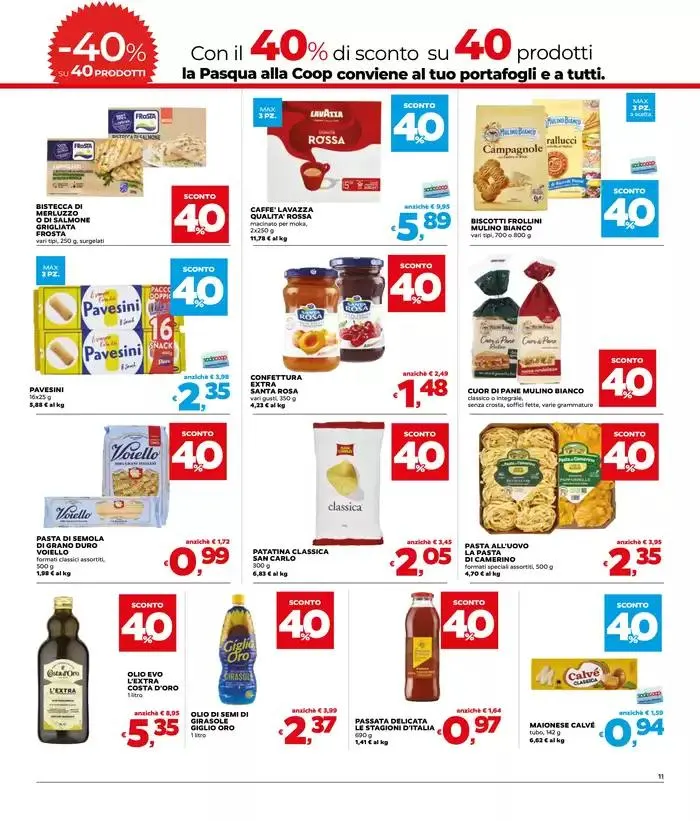 Una pasqua di sorprese da 10 aprile a 22 aprile di 2025 - Pagina del volantino 11