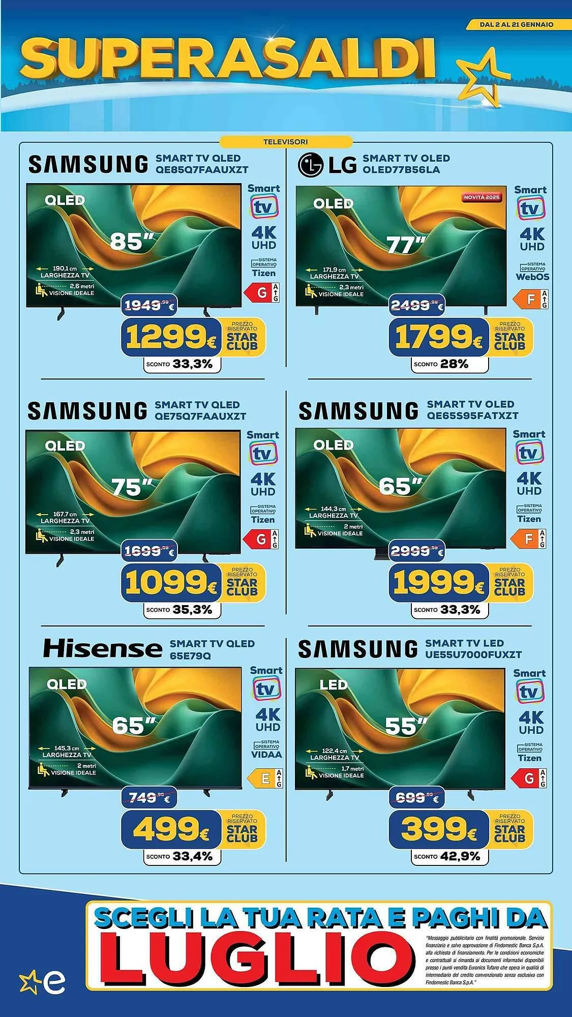 Volantino Euronics da 5 gennaio a 21 gennaio di 2026 - Pagina del volantino 14