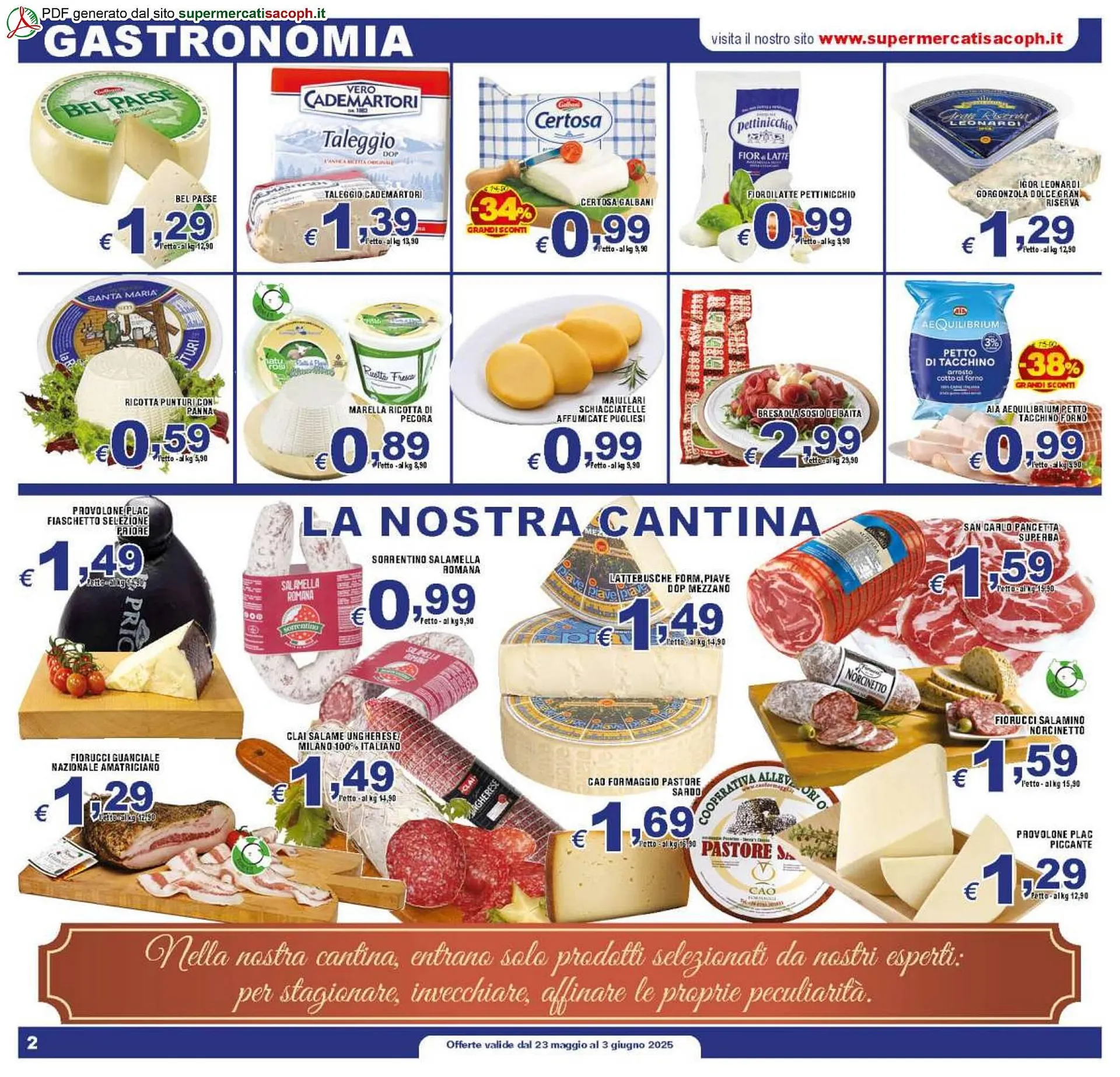 Volantino Sacoph da 23 maggio a 3 giugno di 2025 - Pagina del volantino 2