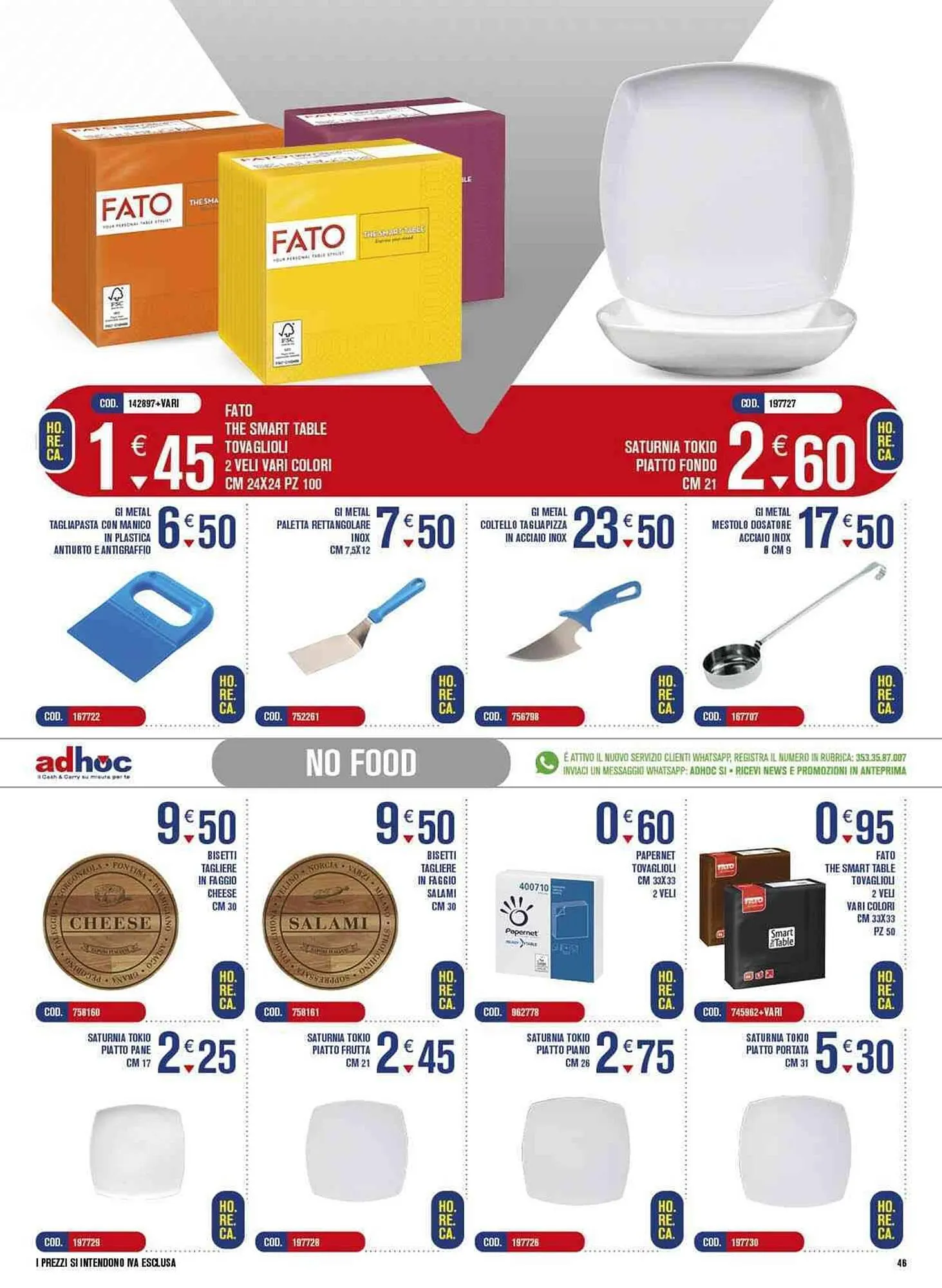 Volantino Adhoc da 27 dicembre a 7 gennaio di 2024 - Pagina del volantino 46