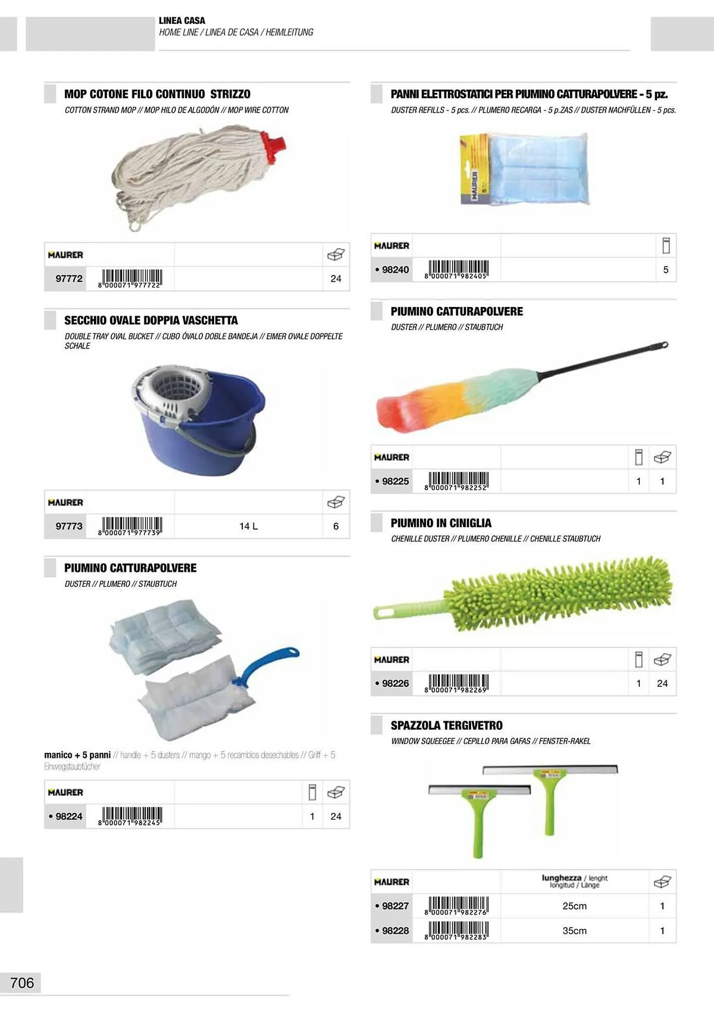 Volantino Maurer da 10 gennaio a 30 giugno di 2024 - Pagina del volantino 707