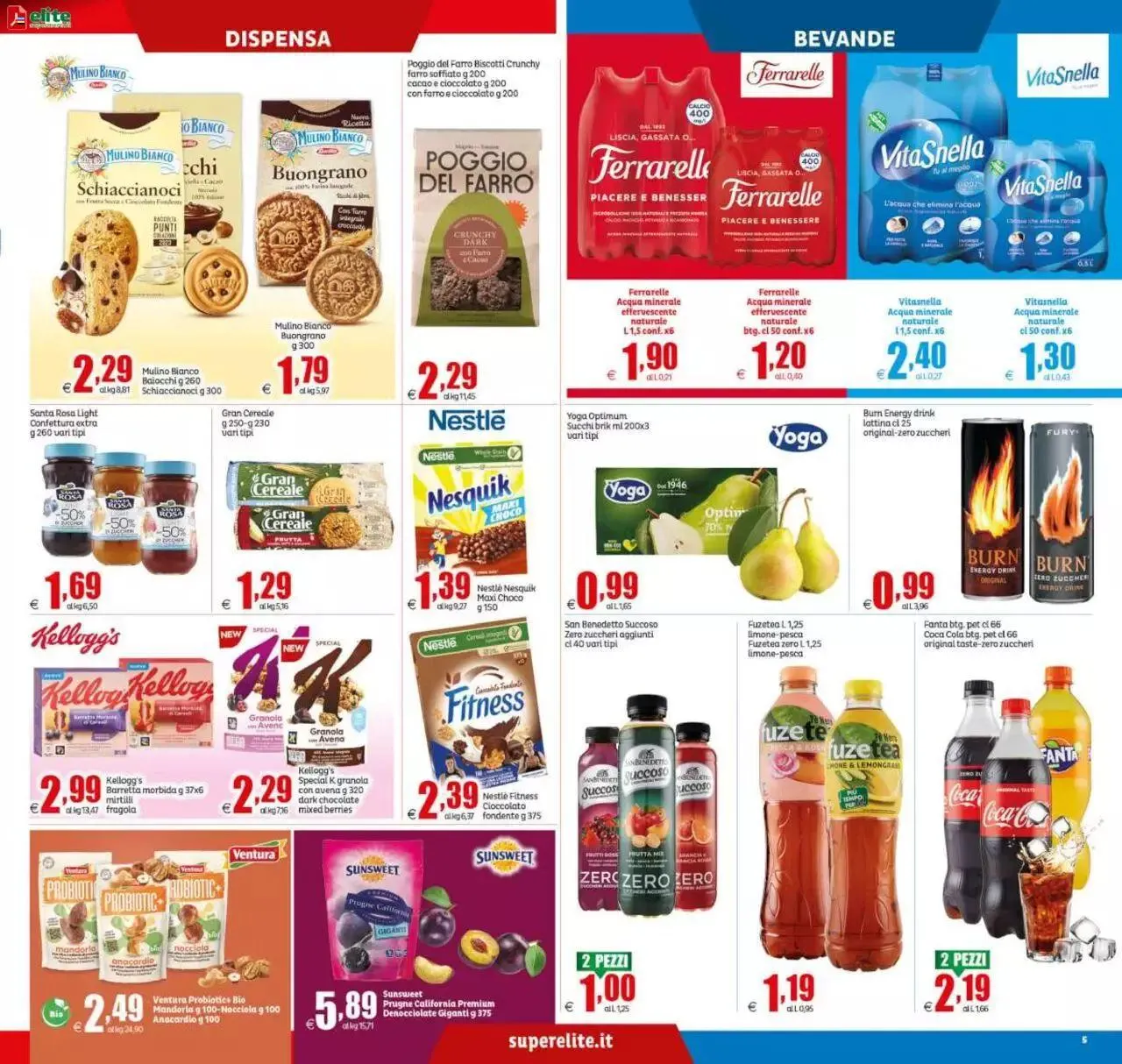 Volantino Elite Supermercati da 3 agosto a 13 agosto di 2023 - Pagina del volantino 5