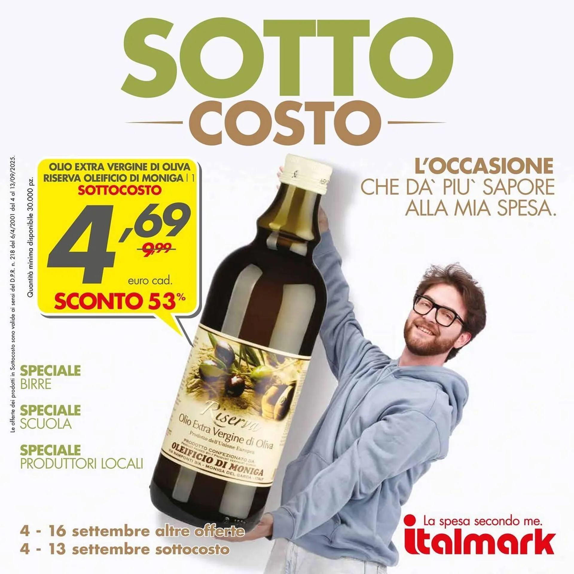 Volantino Italmark da 4 settembre a 16 settembre di 2025 - Pagina del volantino 1