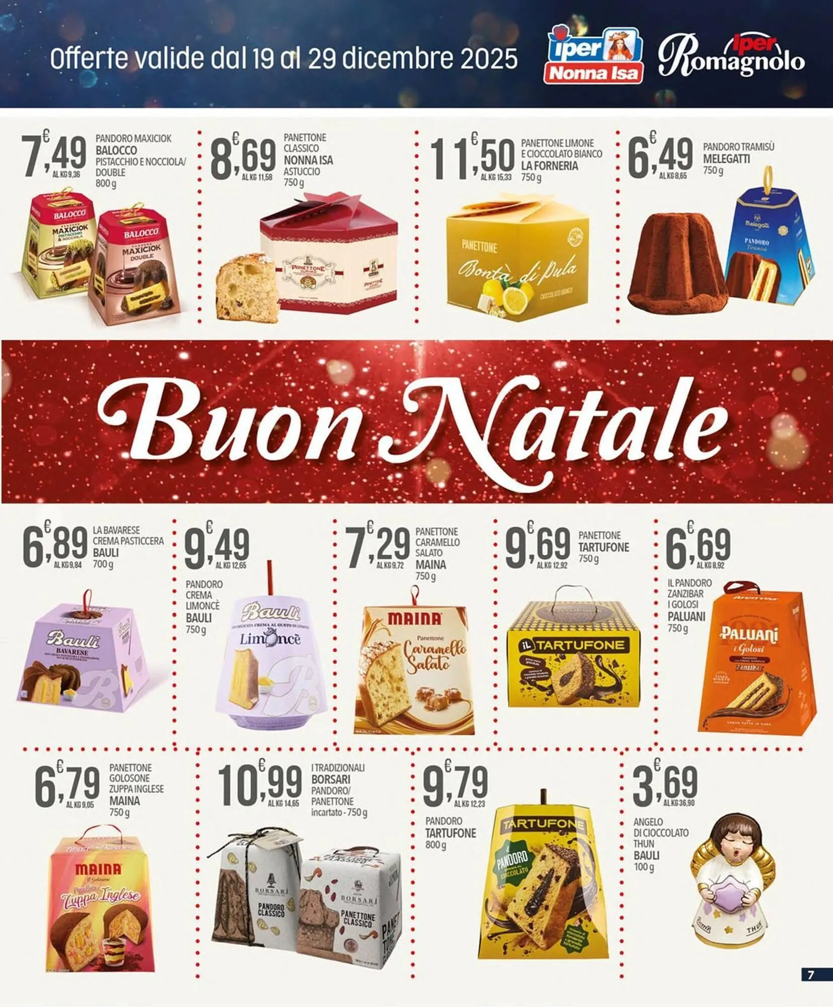 Volantino Iper Romagnolo da 19 dicembre a 29 dicembre di 2025 - Pagina del volantino 7