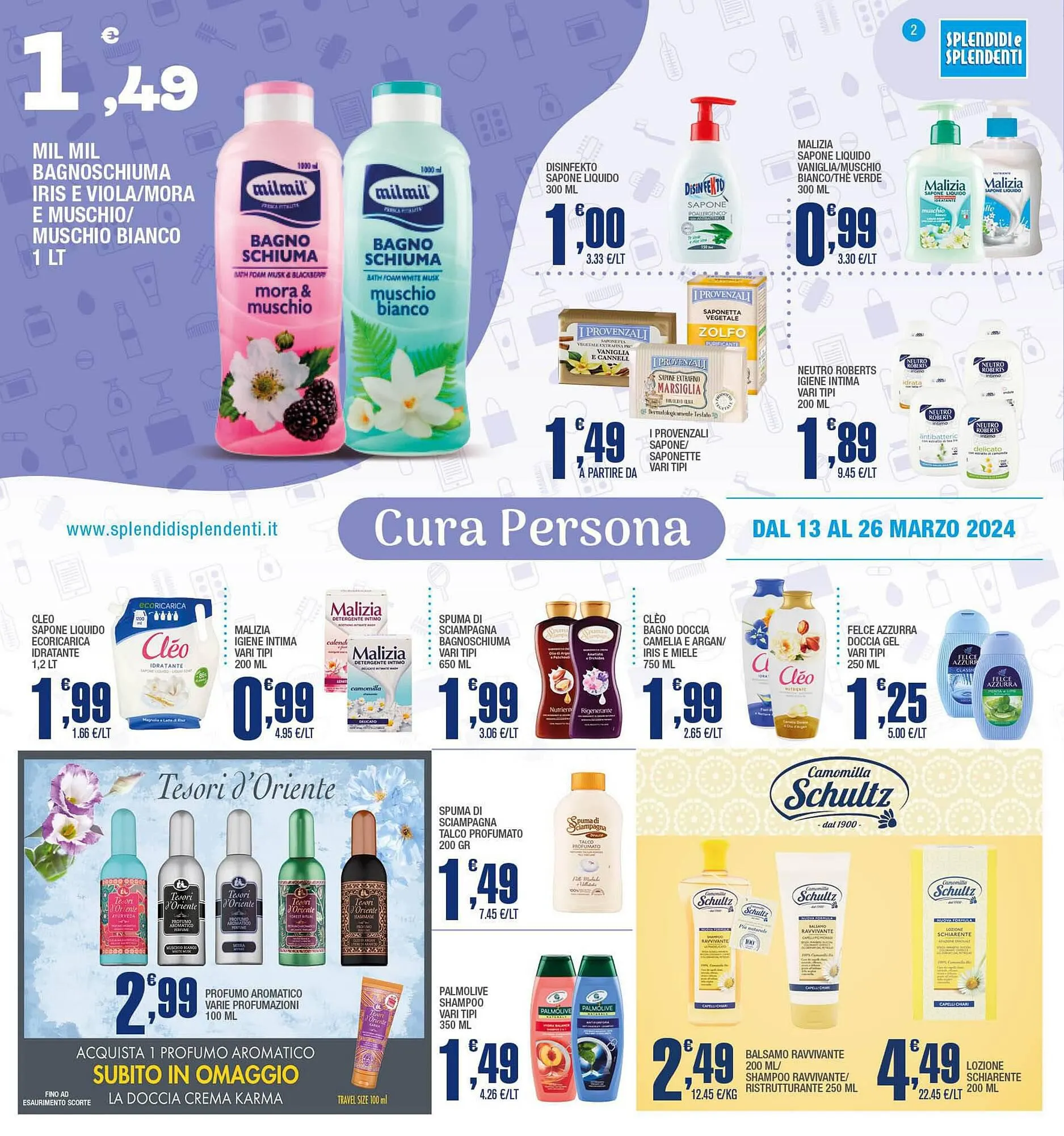 Volantino Splendidi e Splendenti da 13 marzo a 26 marzo di 2024 - Pagina del volantino 2