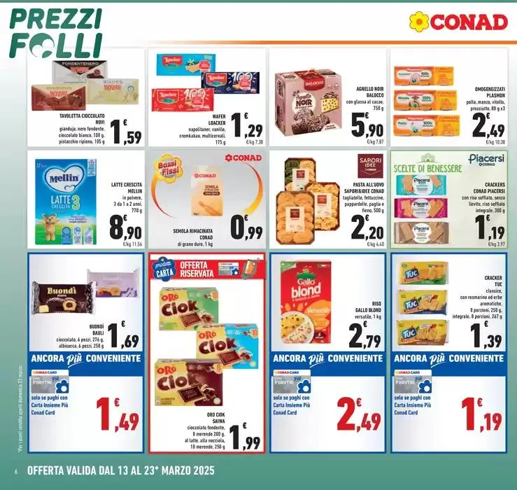 Prezzi folli da 13 marzo a 23 marzo di 2025 - Pagina del volantino 6