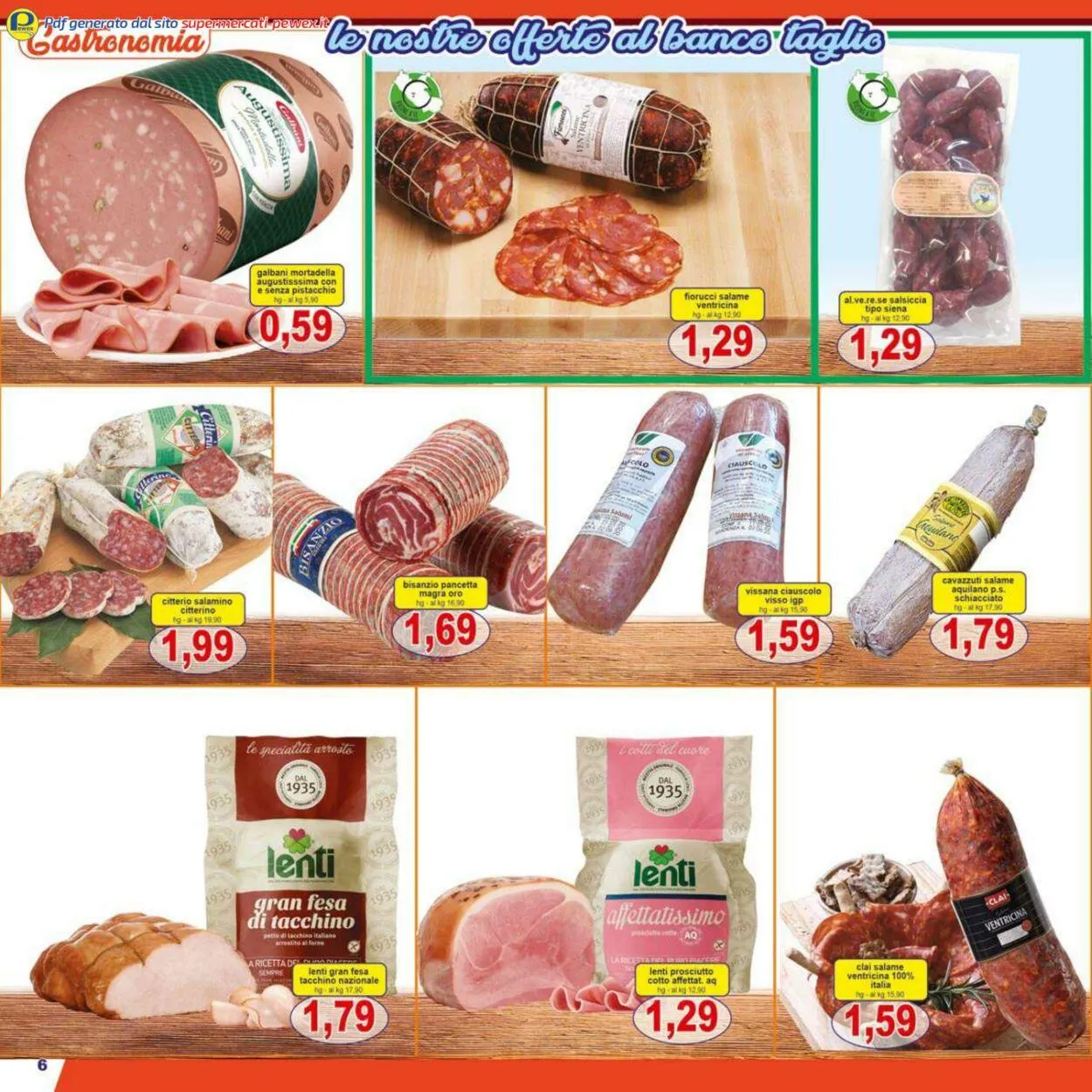 Pewex Volantino attuale da 24 giugno a 8 luglio di 2025 - Pagina del volantino 6