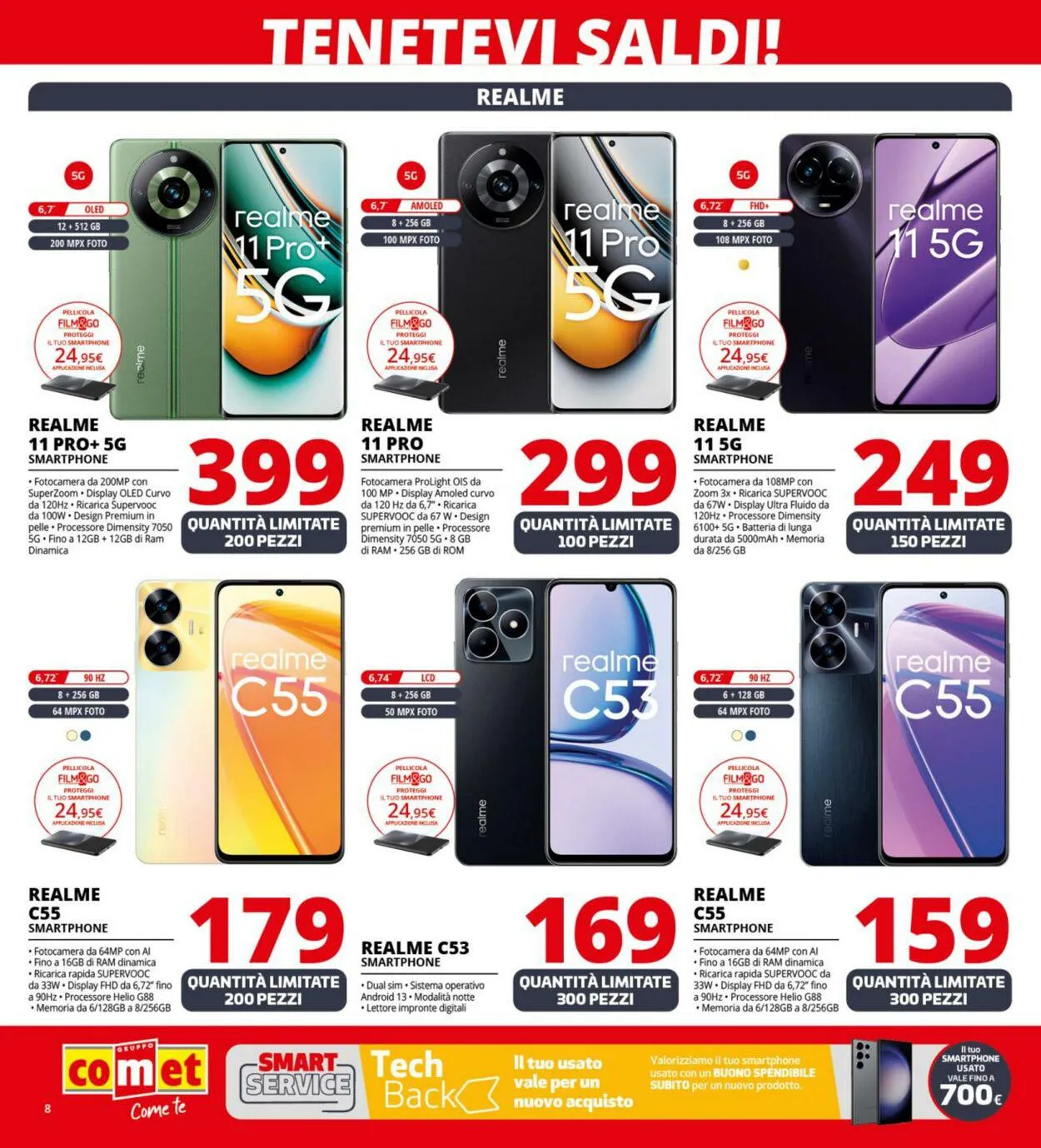 Comet Volantino attuale da 4 gennaio a 17 gennaio di 2024 - Pagina del volantino 8