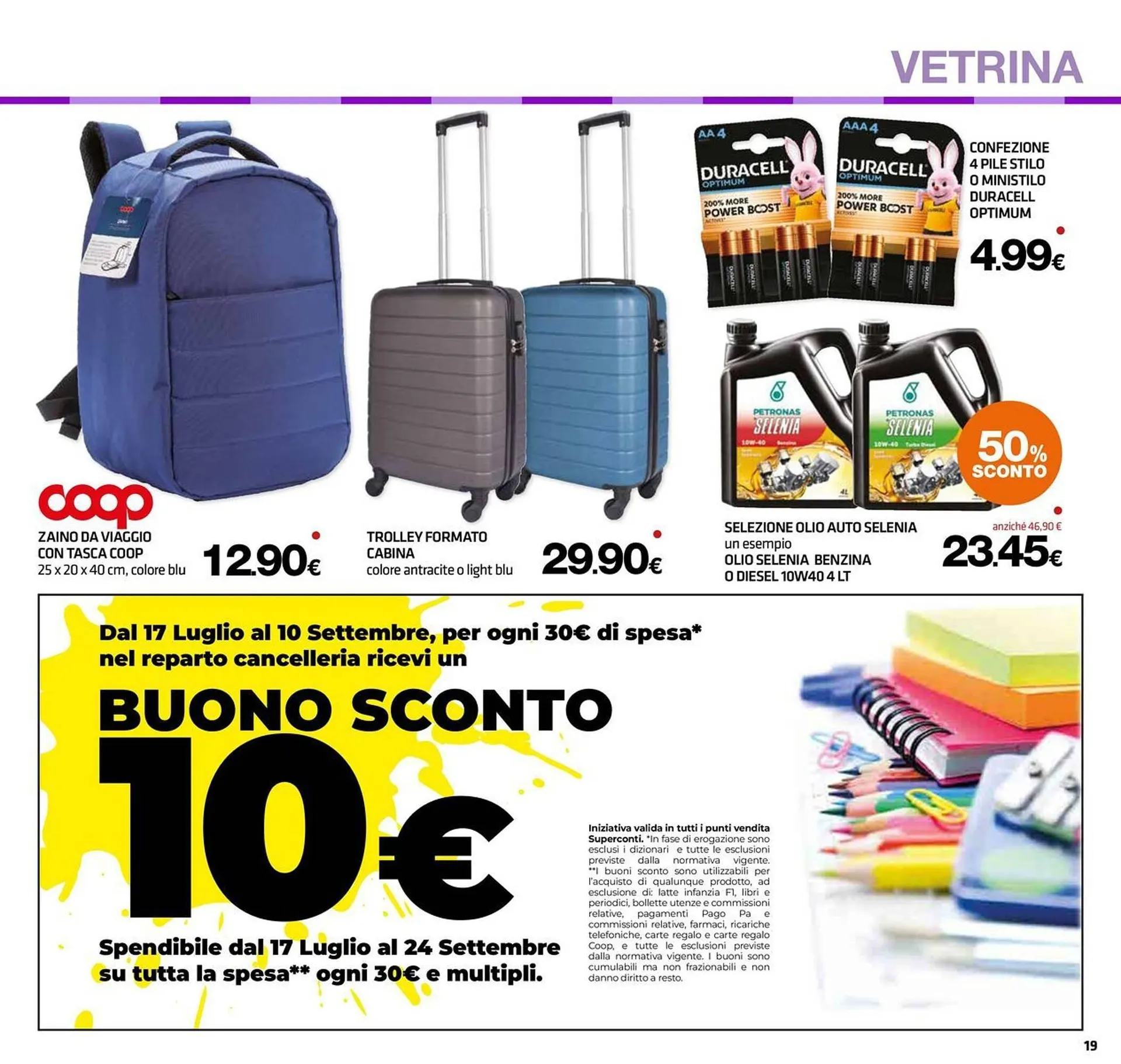 Volantino Superconti da 31 luglio a 14 agosto di 2025 - Pagina del volantino 20