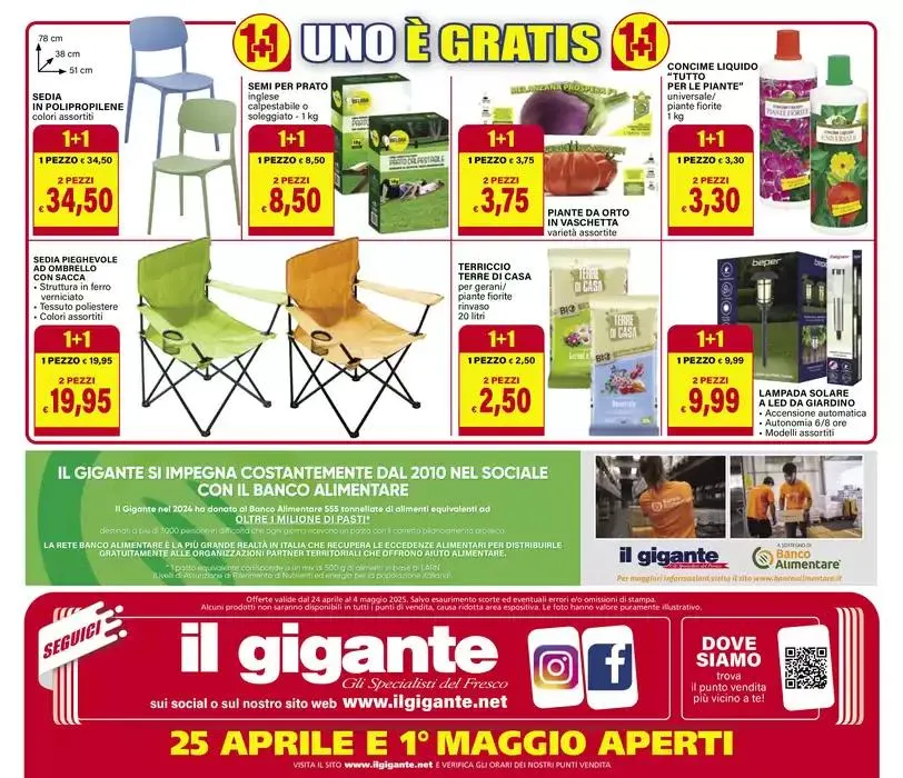 1+1 Uno è Gratis da 24 aprile a 4 maggio di 2025 - Pagina del volantino 36