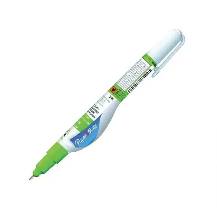 Correttore bianco a penna papermate