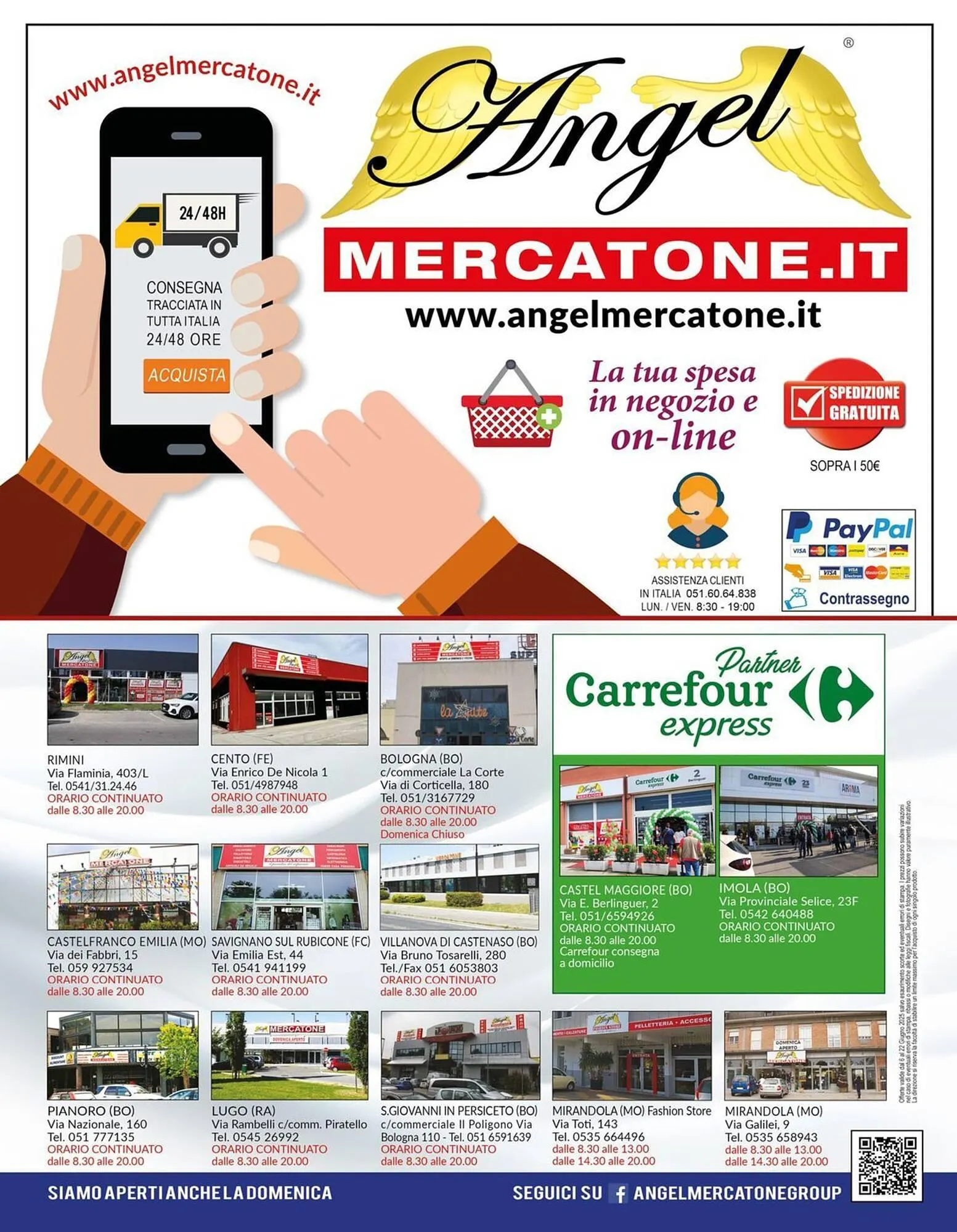 Volantino Angel Mercatone da 6 giugno a 22 giugno di 2025 - Pagina del volantino 16