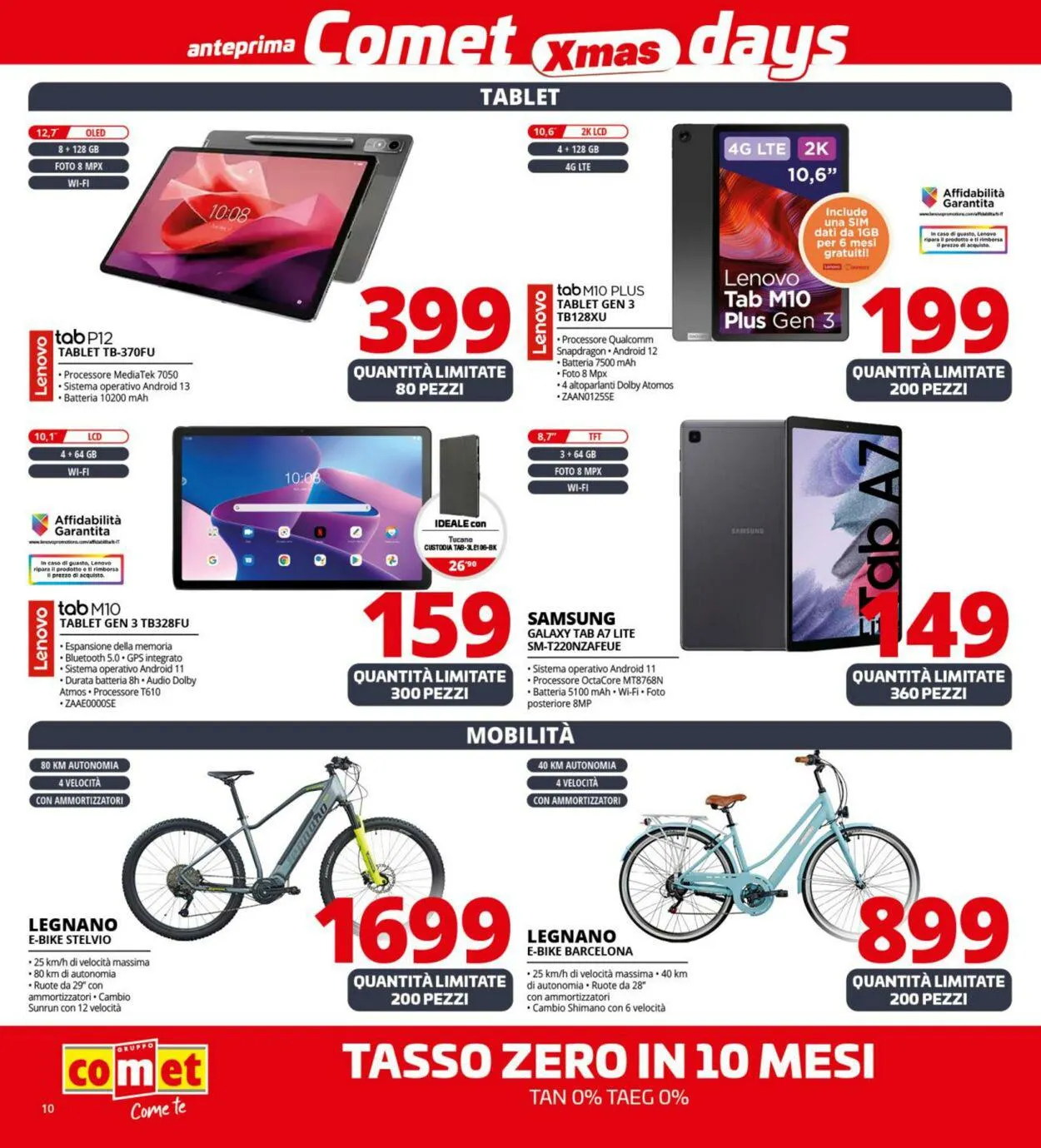 Comet Volantino attuale da 1 dicembre a 7 dicembre di 2023 - Pagina del volantino 10
