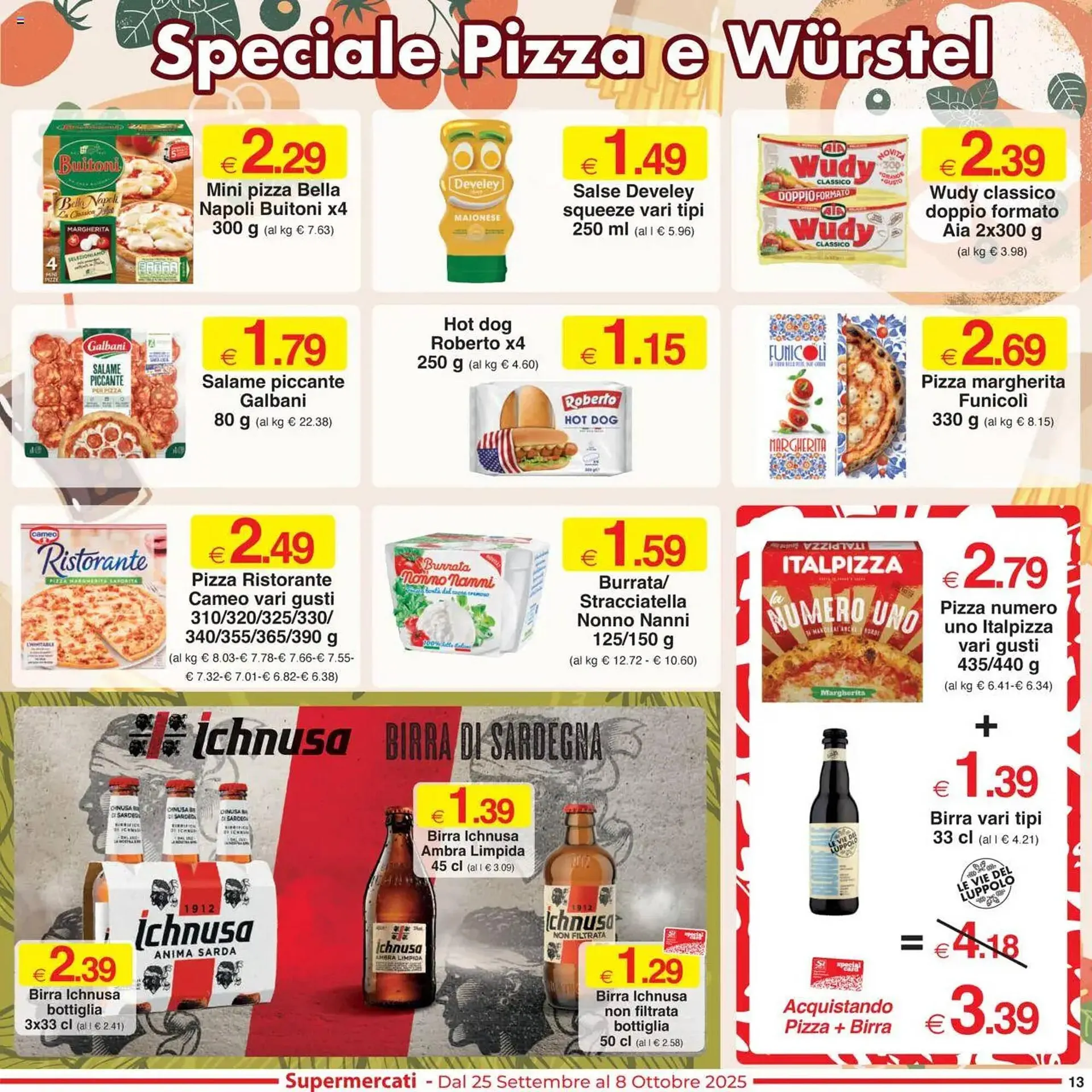 Volantino Sì con te da 25 settembre a 8 ottobre di 2025 - Pagina del volantino 13