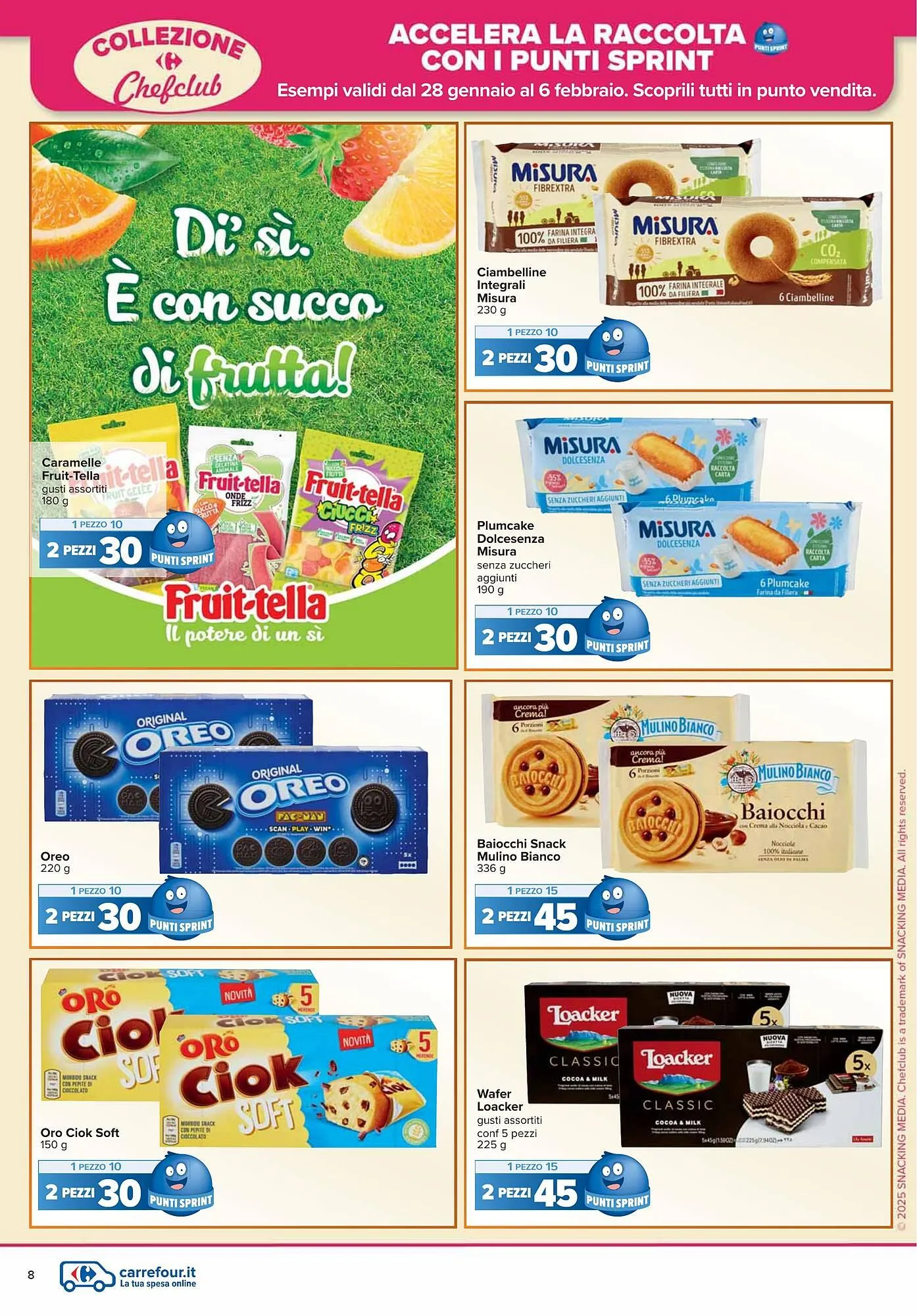 Volantino Carrefour Iper da 28 gennaio a 6 febbraio di 2025 - Pagina del volantino 8