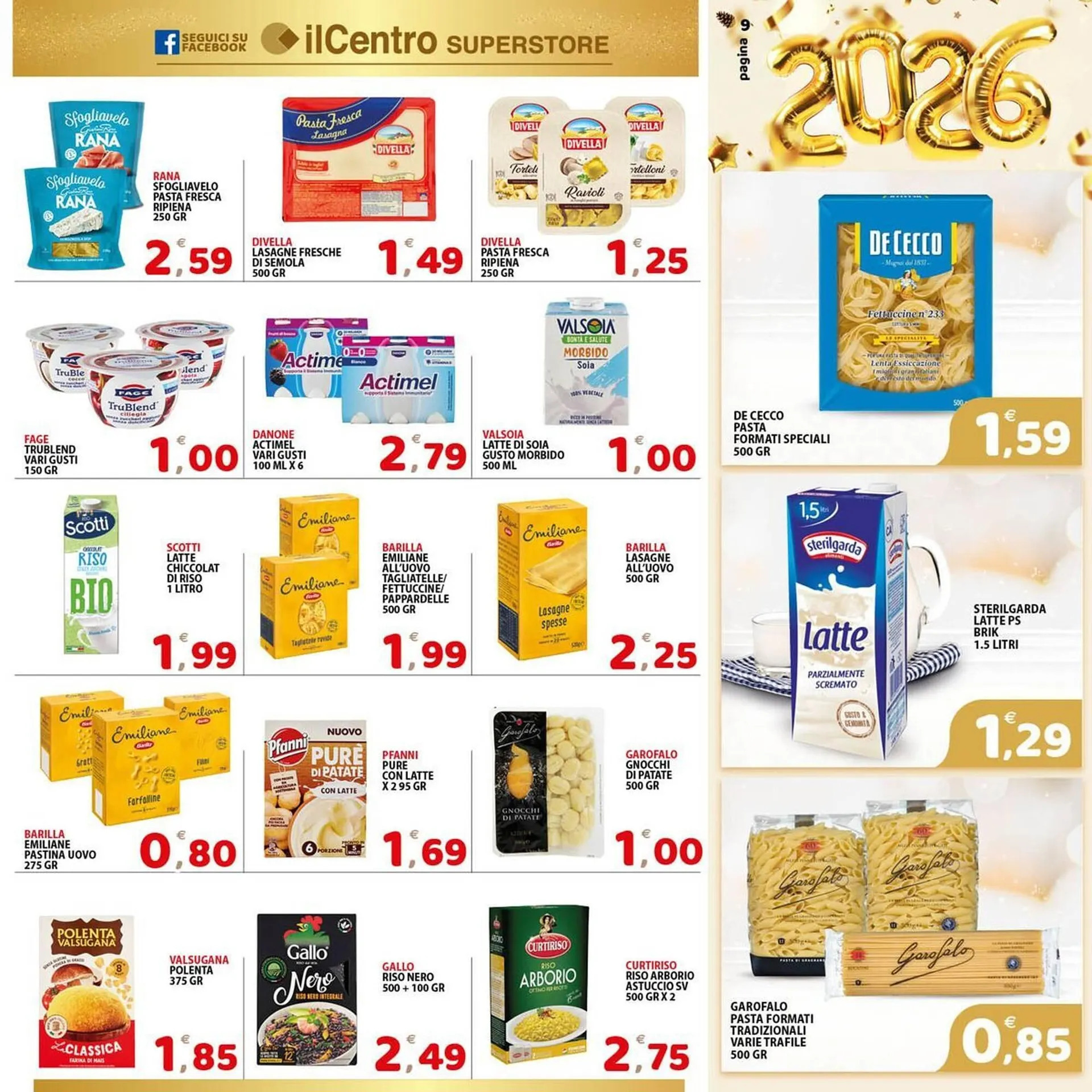 Volantino Il Centro Superstore da 27 dicembre a 7 gennaio di 2026 - Pagina del volantino 9