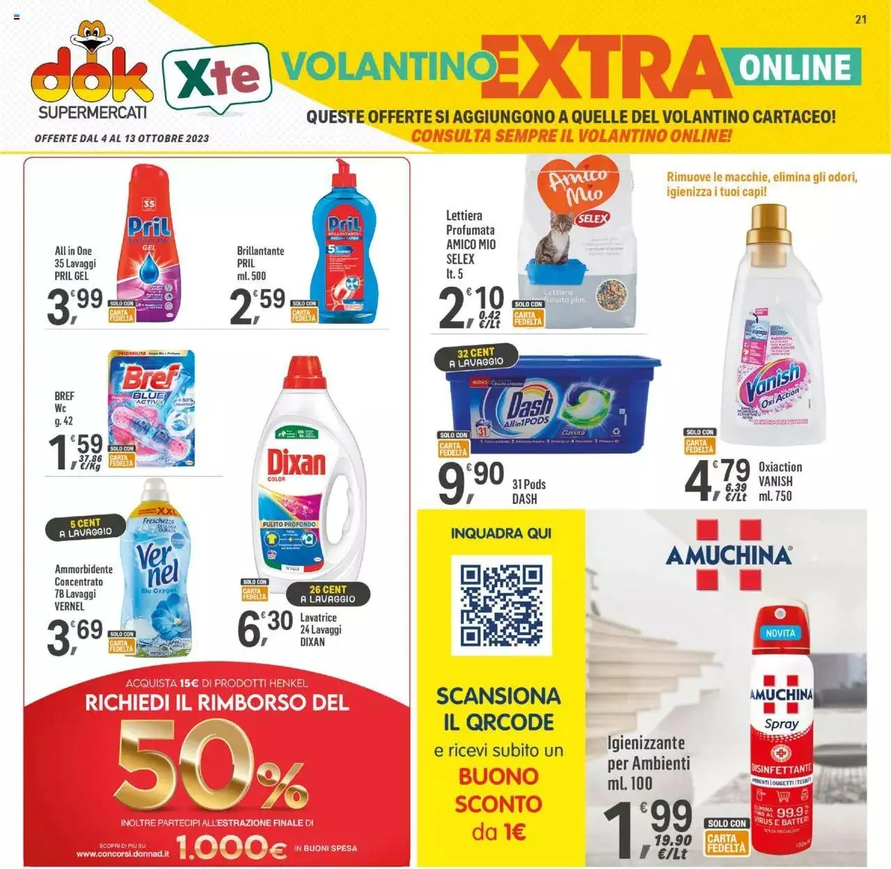 Volantino DOK da 4 ottobre a 13 ottobre di 2023 - Pagina del volantino 21