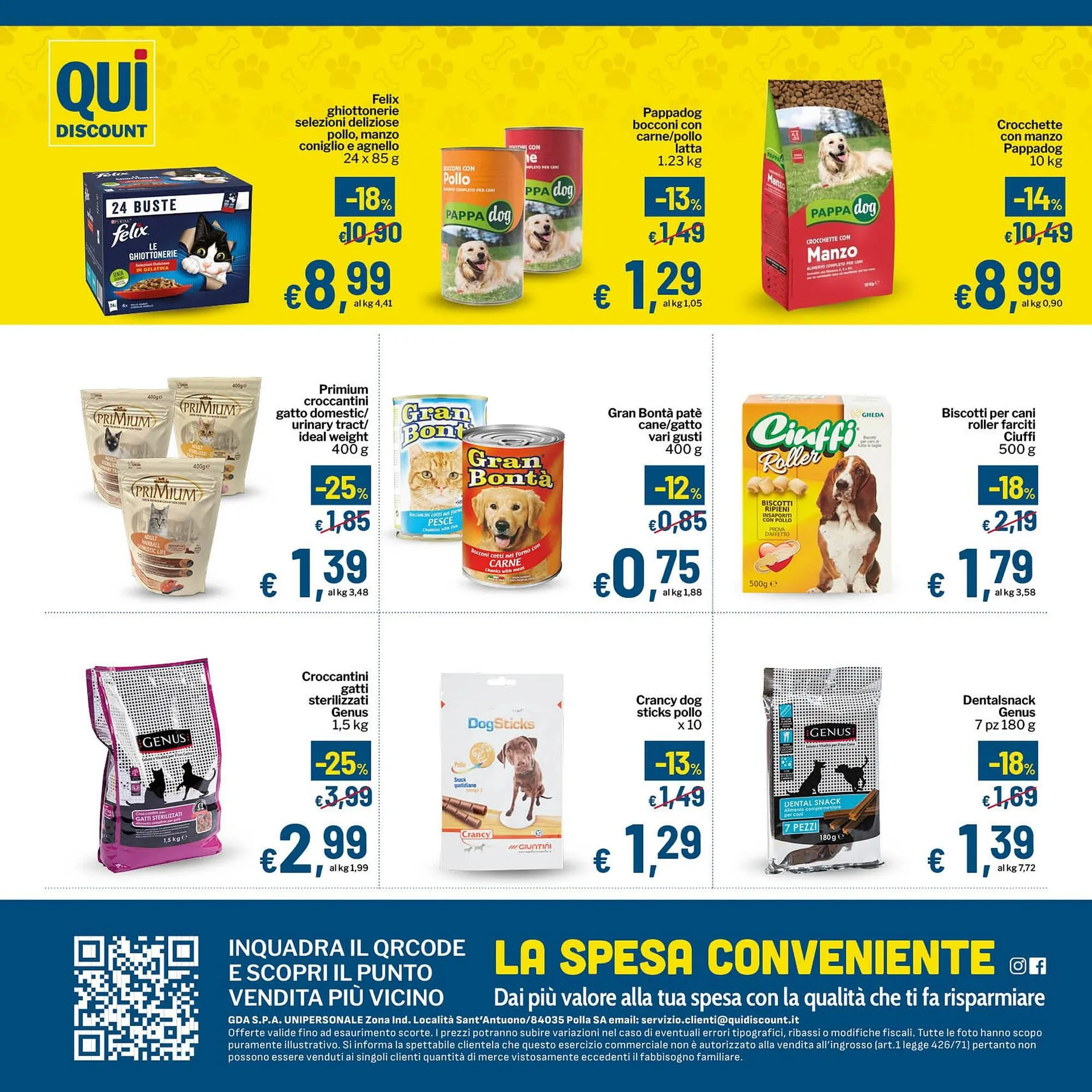 Volantino Qui Discount da 4 novembre a 16 novembre di 2025 - Pagina del volantino 12