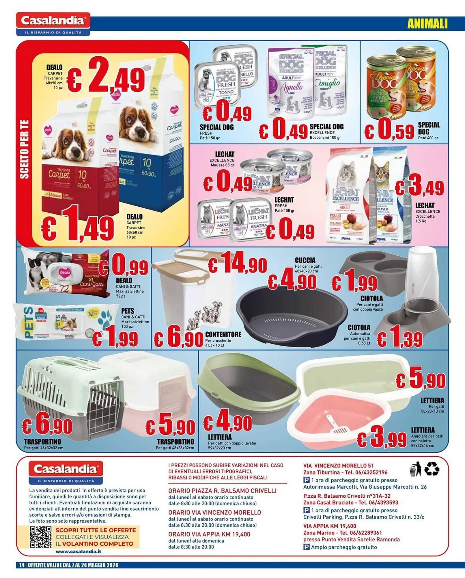 Volantino Casalandia da 7 maggio a 24 maggio di 2026 - Pagina del volantino 14