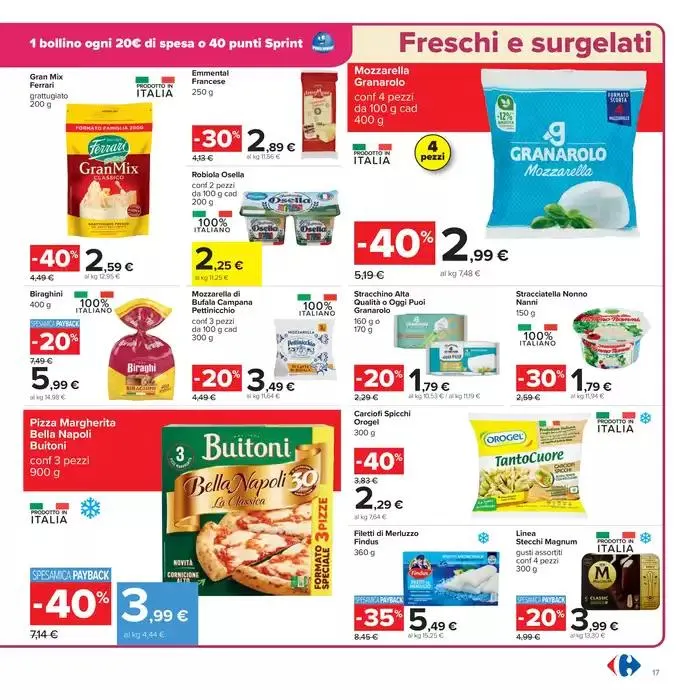 Sconti 30%40%50% da 25 marzo a 7 aprile di 2025 - Pagina del volantino 17