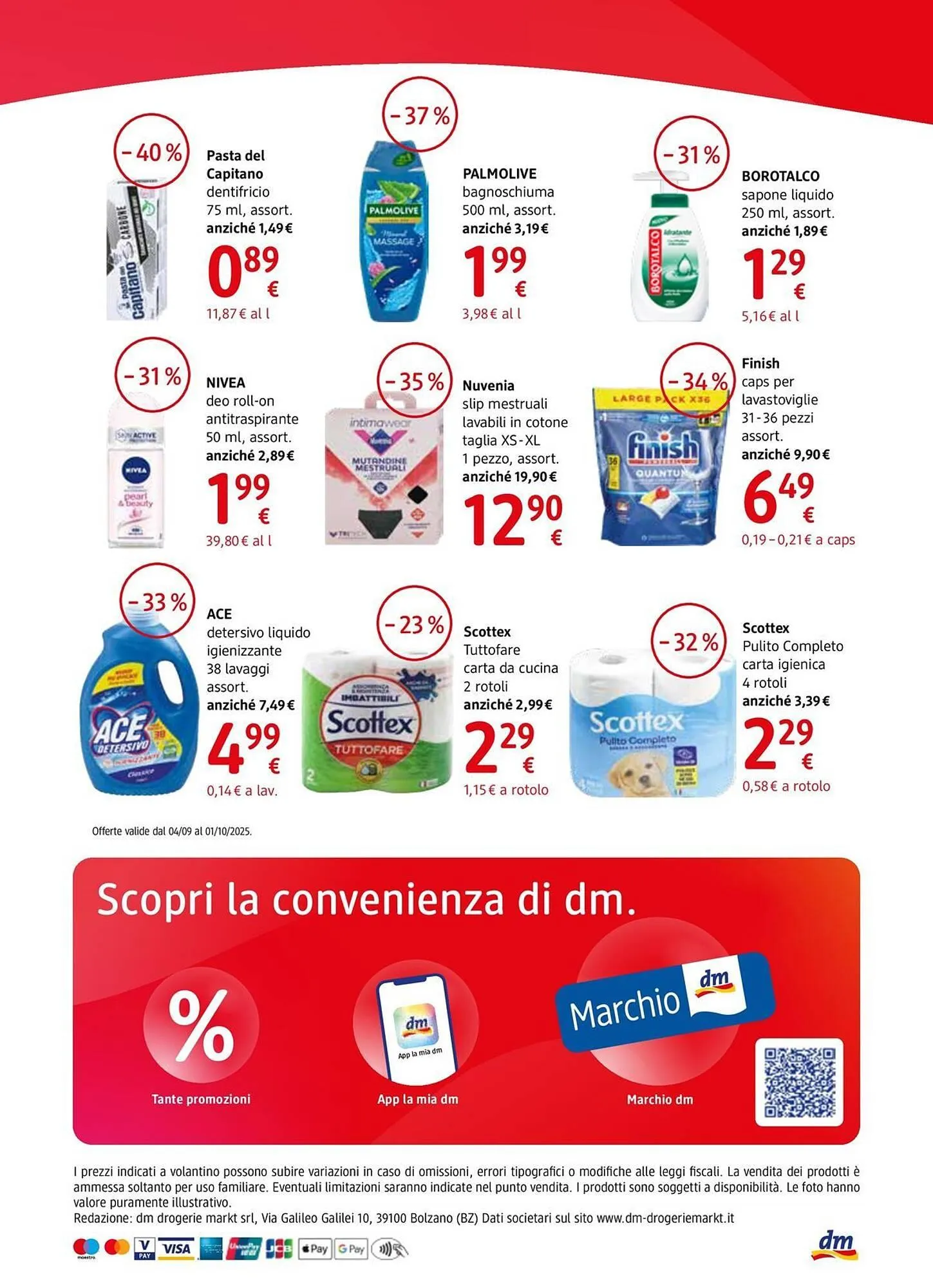 Volantino dm drogerie markt da 4 settembre a 1 ottobre di 2025 - Pagina del volantino 20