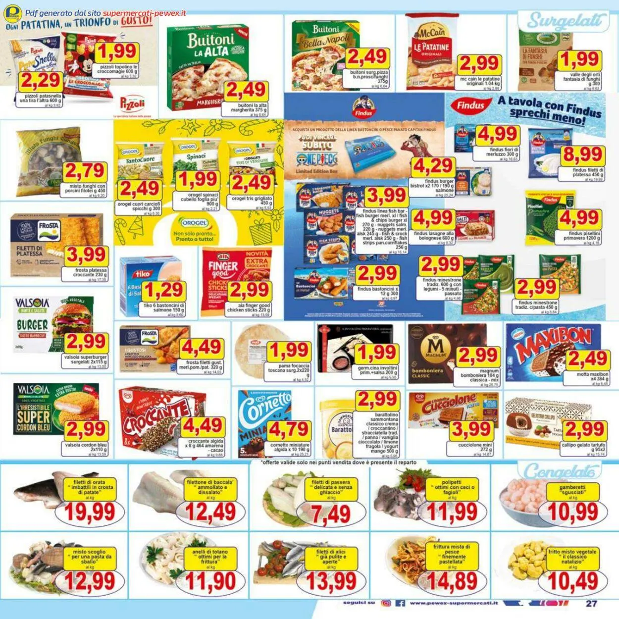 Pewex Volantino attuale da 12 gennaio a 26 gennaio di 2026 - Pagina del volantino 27