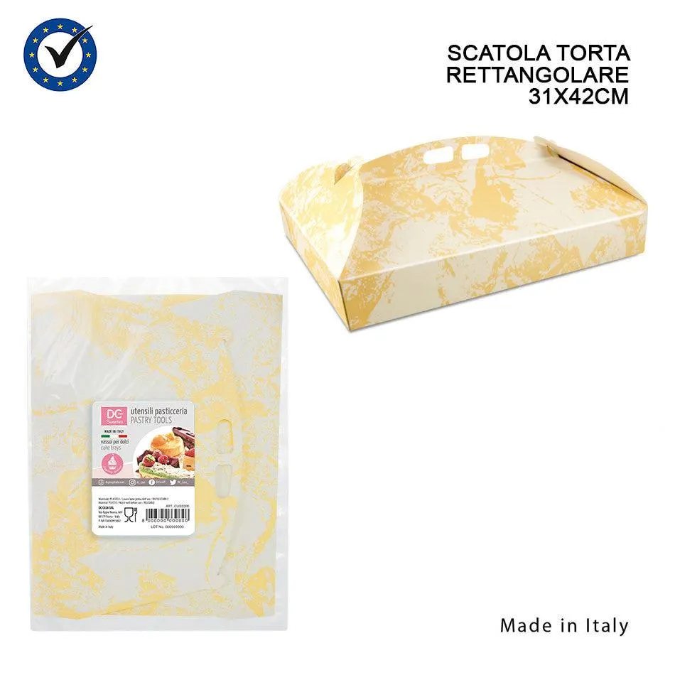 Dc - Rectangular Cake Box 31X42Cm