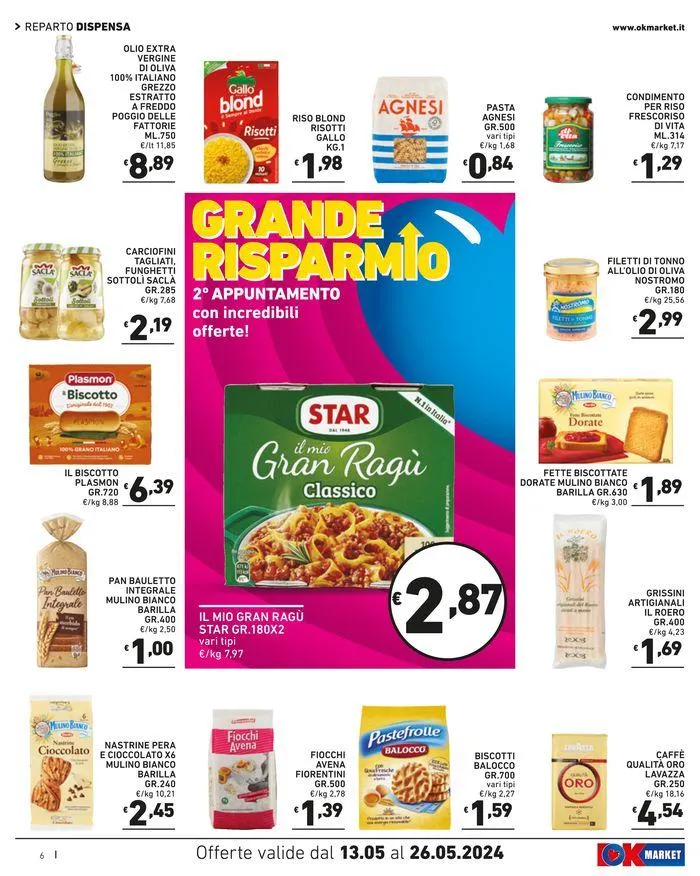 Grande risparmio da 24 maggio a 26 maggio di 2024 - Pagina del volantino 6