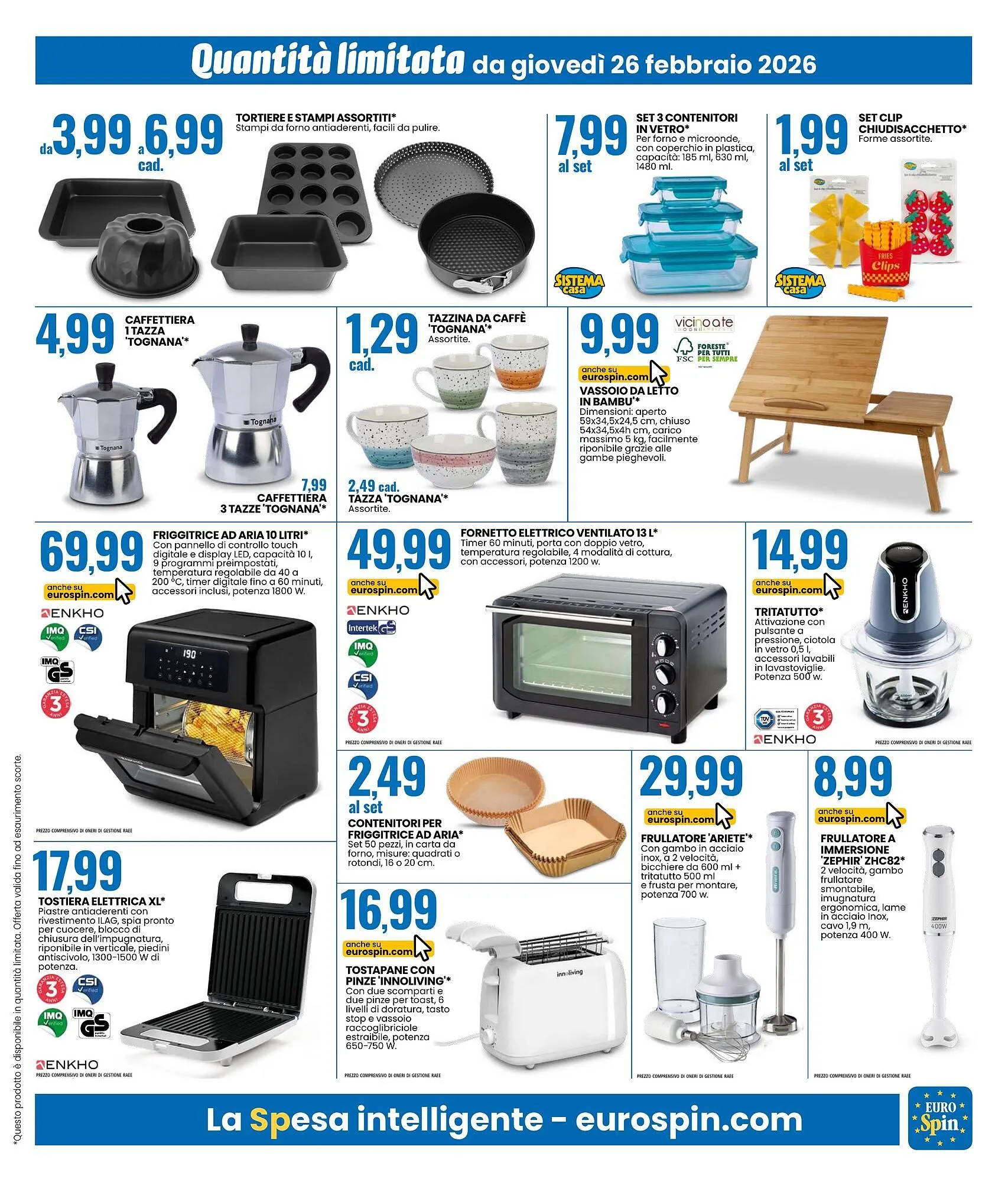 Volantino Eurospin da 26 febbraio a 8 marzo di 2026 - Pagina del volantino 13