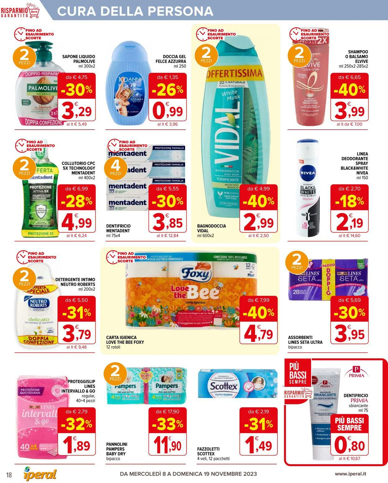 Iperal Volantino attuale da 6 novembre a 20 novembre di 2023 - Pagina del volantino 18