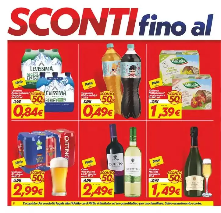 Sconti fino al 50% da 7 marzo a 14 marzo di 2025 - Pagina del volantino 8