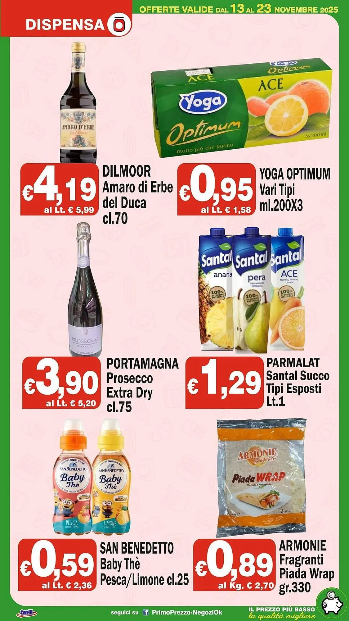 Volantino Primo Prezzo da 13 novembre a 23 novembre di 2025 - Pagina del volantino 11