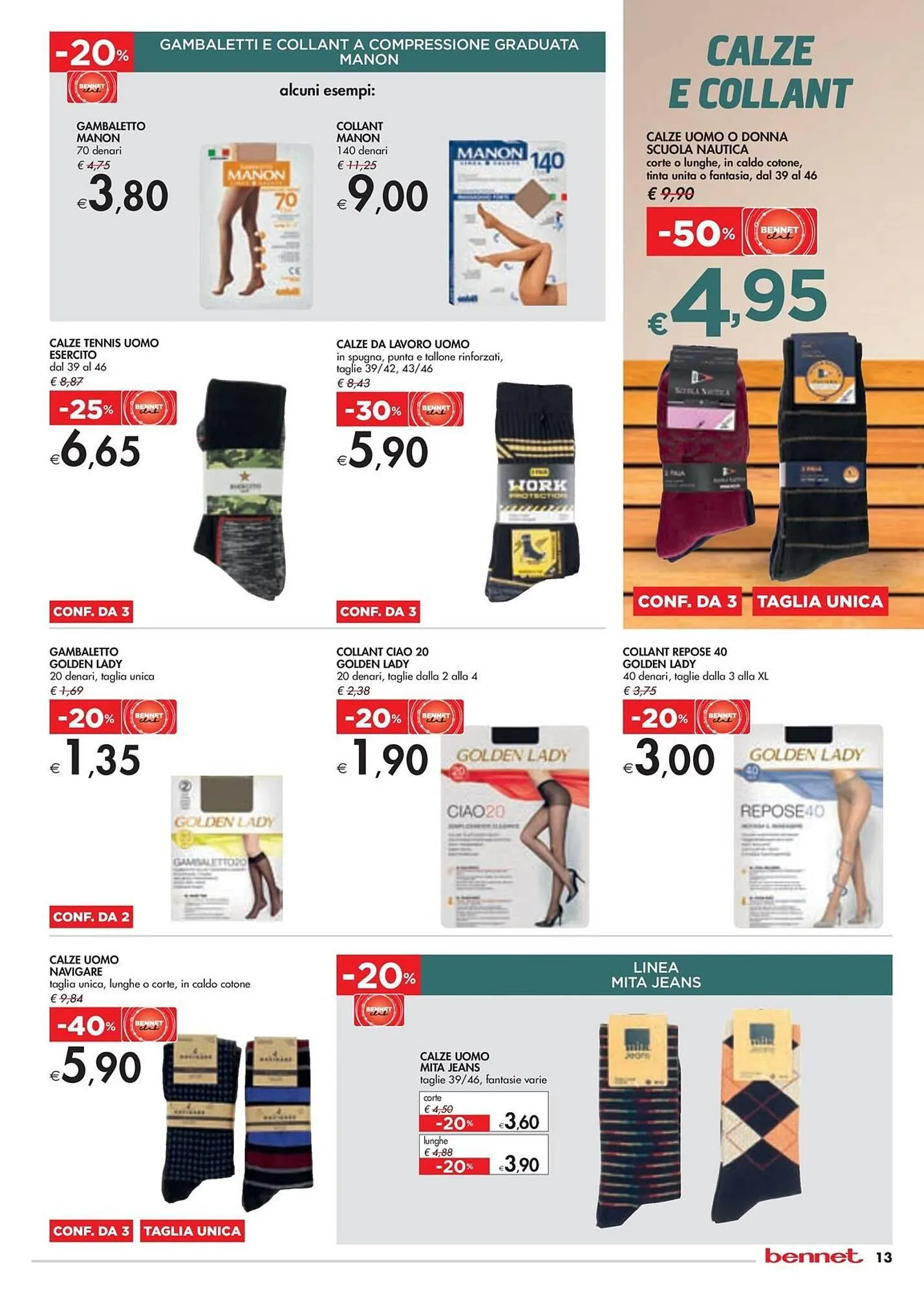 Volantino Bennet da 4 gennaio a 29 gennaio di 2025 - Pagina del volantino 13