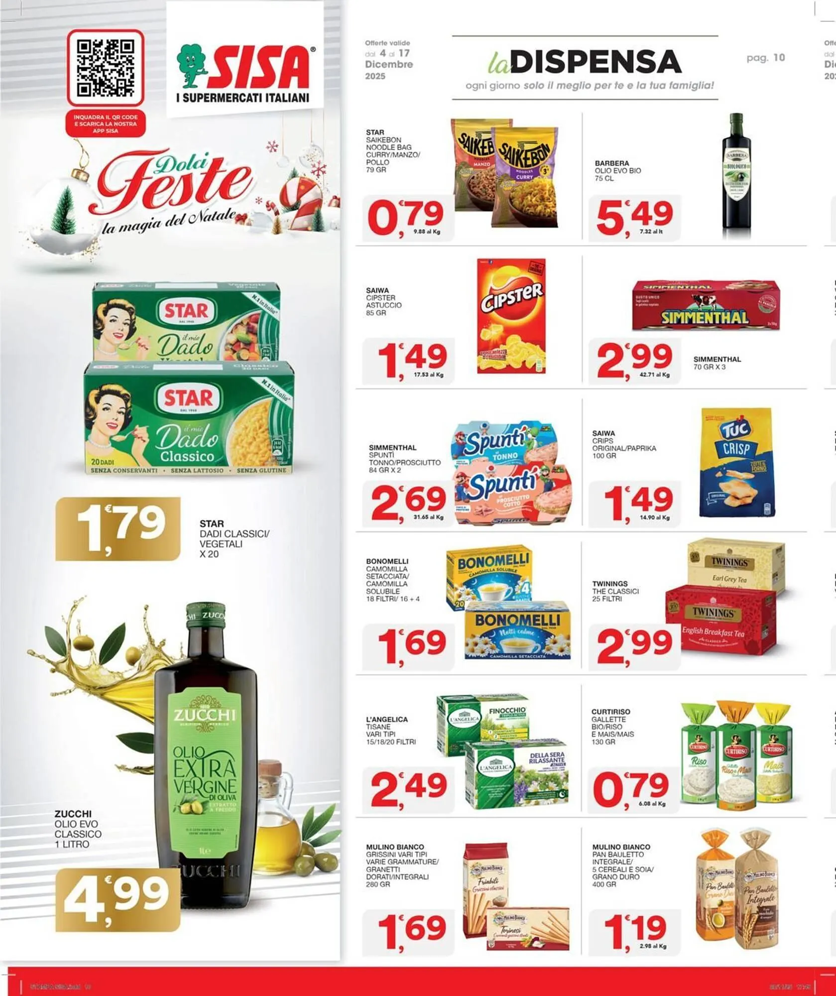 Volantino Sisa da 4 dicembre a 17 dicembre di 2025 - Pagina del volantino 10