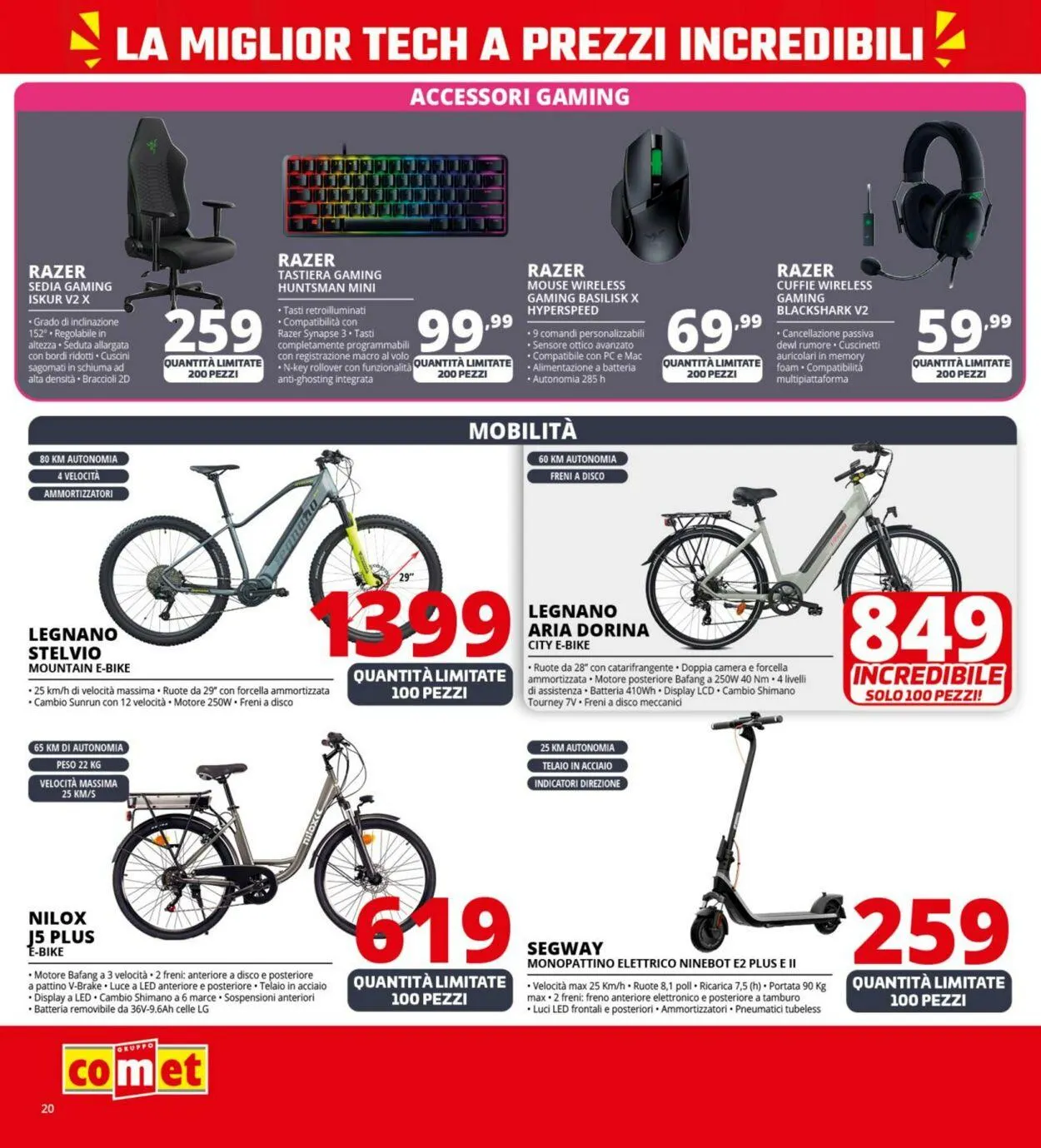 Comet Volantino attuale da 19 giugno a 3 luglio di 2025 - Pagina del volantino 20