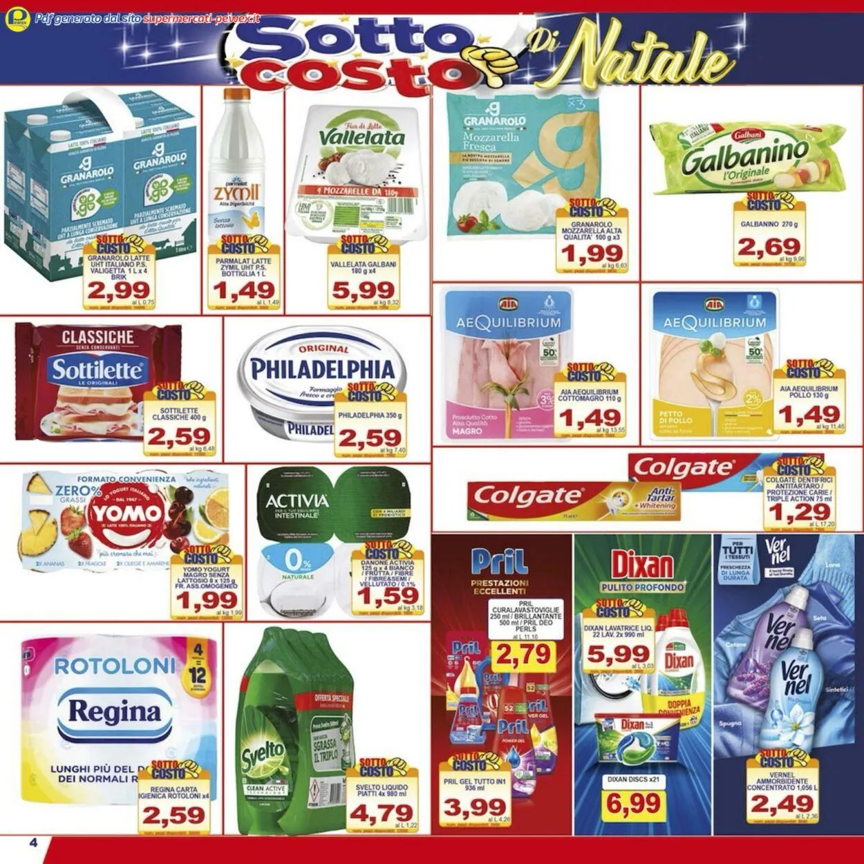 Pewex Volantino attuale da 29 dicembre a 12 gennaio di 2026 - Pagina del volantino 4