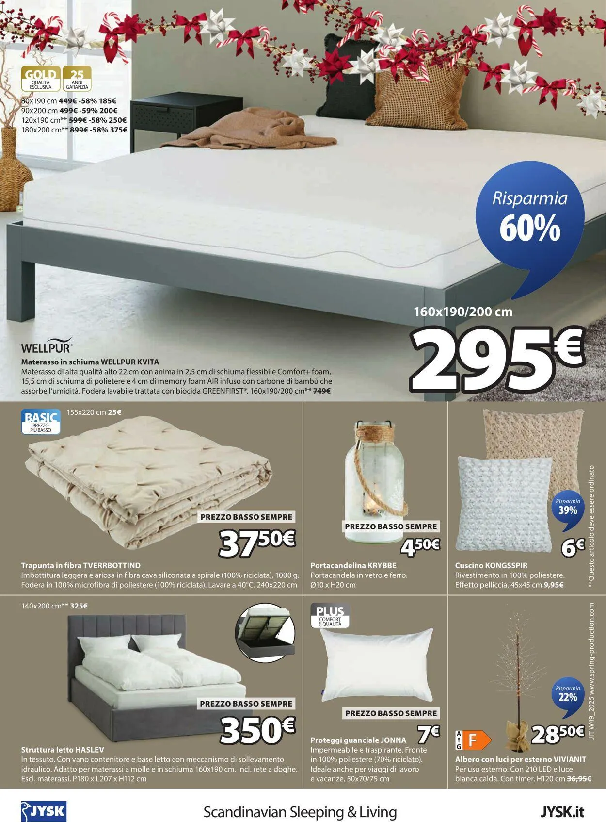 Jysk Volantino attuale da 31 dicembre a 14 gennaio di 2026 - Pagina del volantino 25
