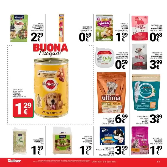 Buona Pasqua da 11 aprile a 21 aprile di 2025 - Pagina del volantino 21